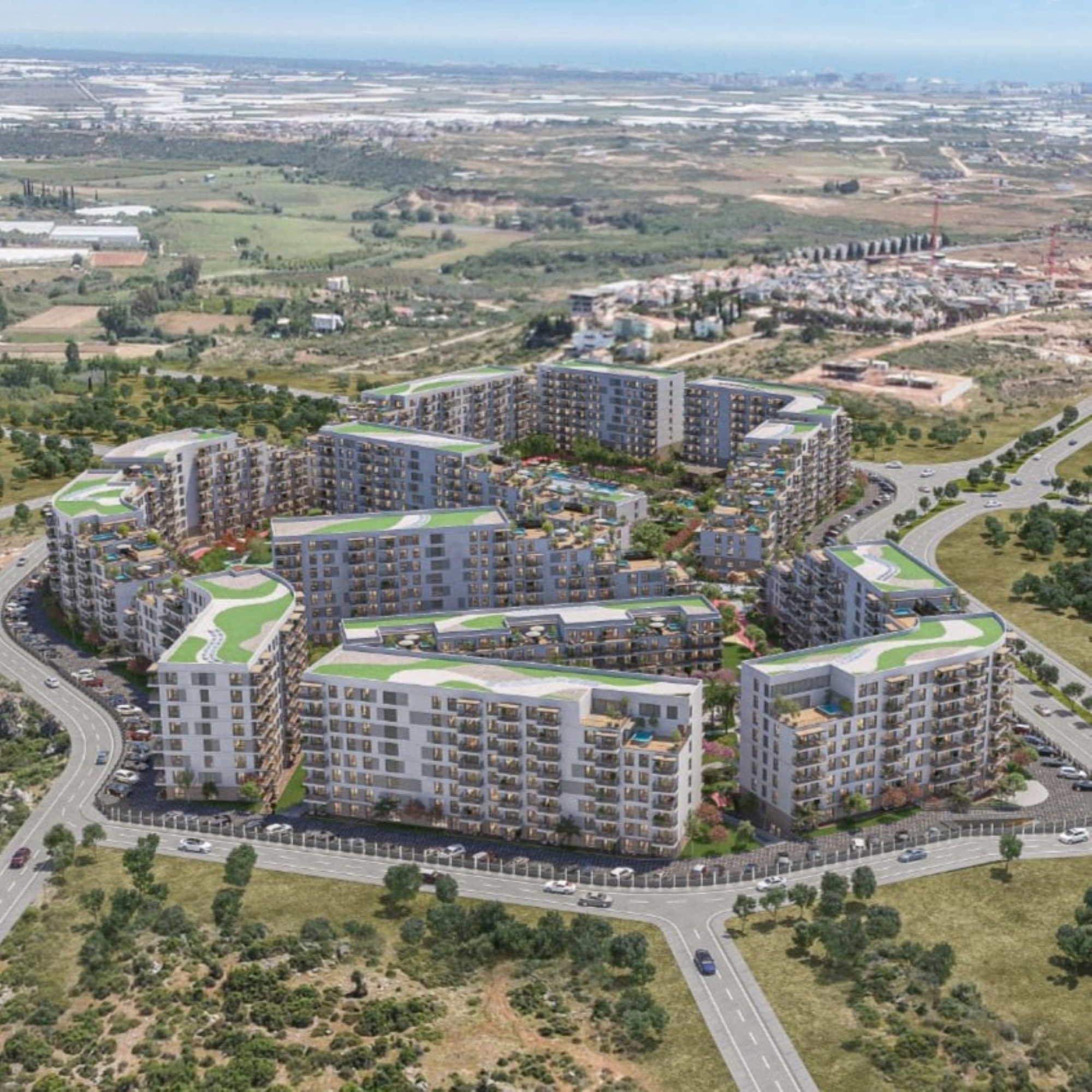 Luksuriøs 1+1 Lejlighed med Bjergudsigt i Antalya - ALTINTAŞ