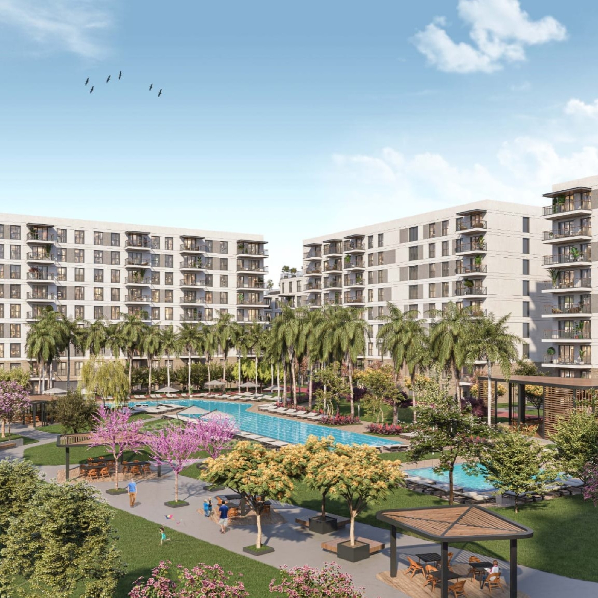 Luksuriøs 1+1 Lejlighed med Bjergudsigt i Antalya - ALTINTAŞ