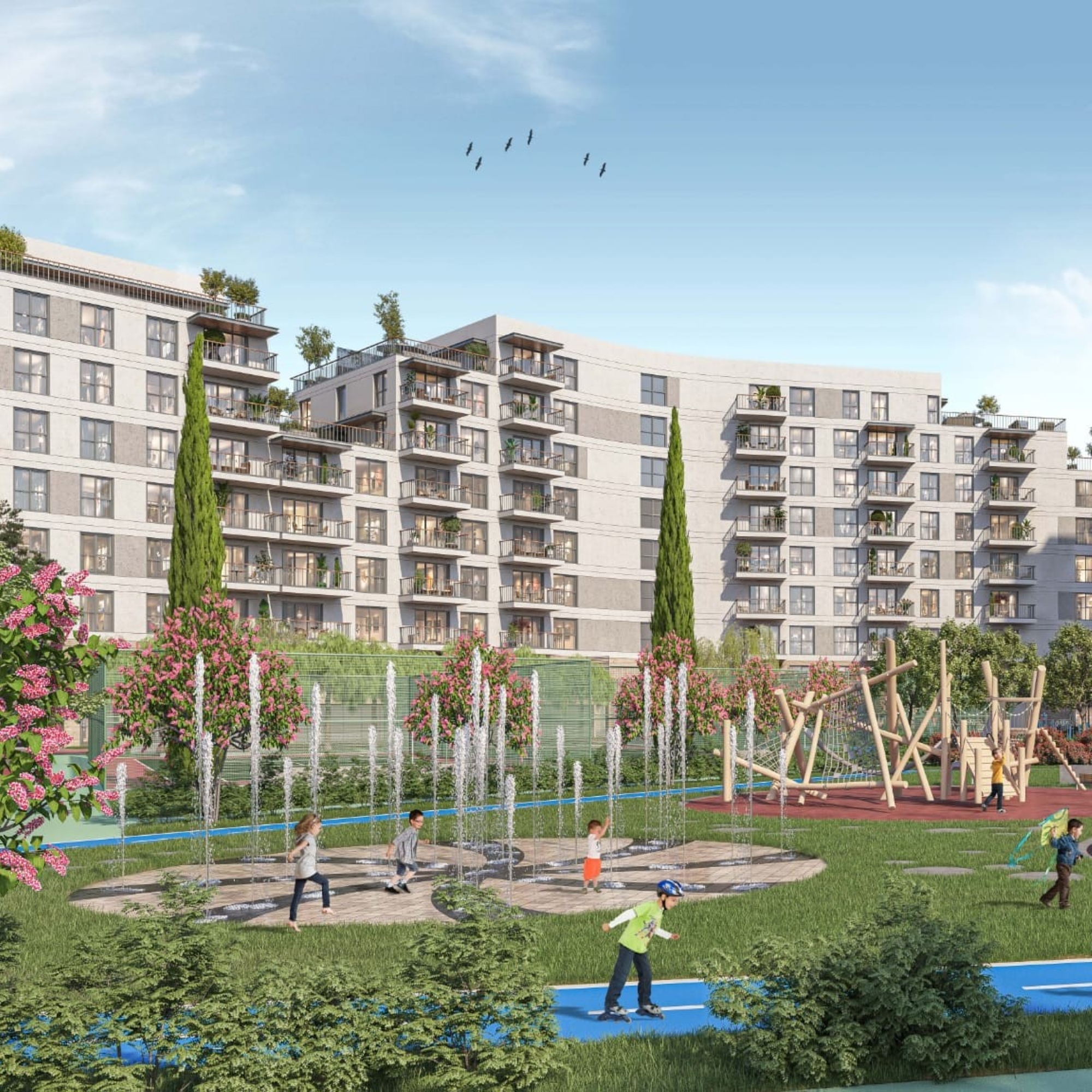 Luksuriøs 1+1 Lejlighed med Bjergudsigt i Antalya - ALTINTAŞ