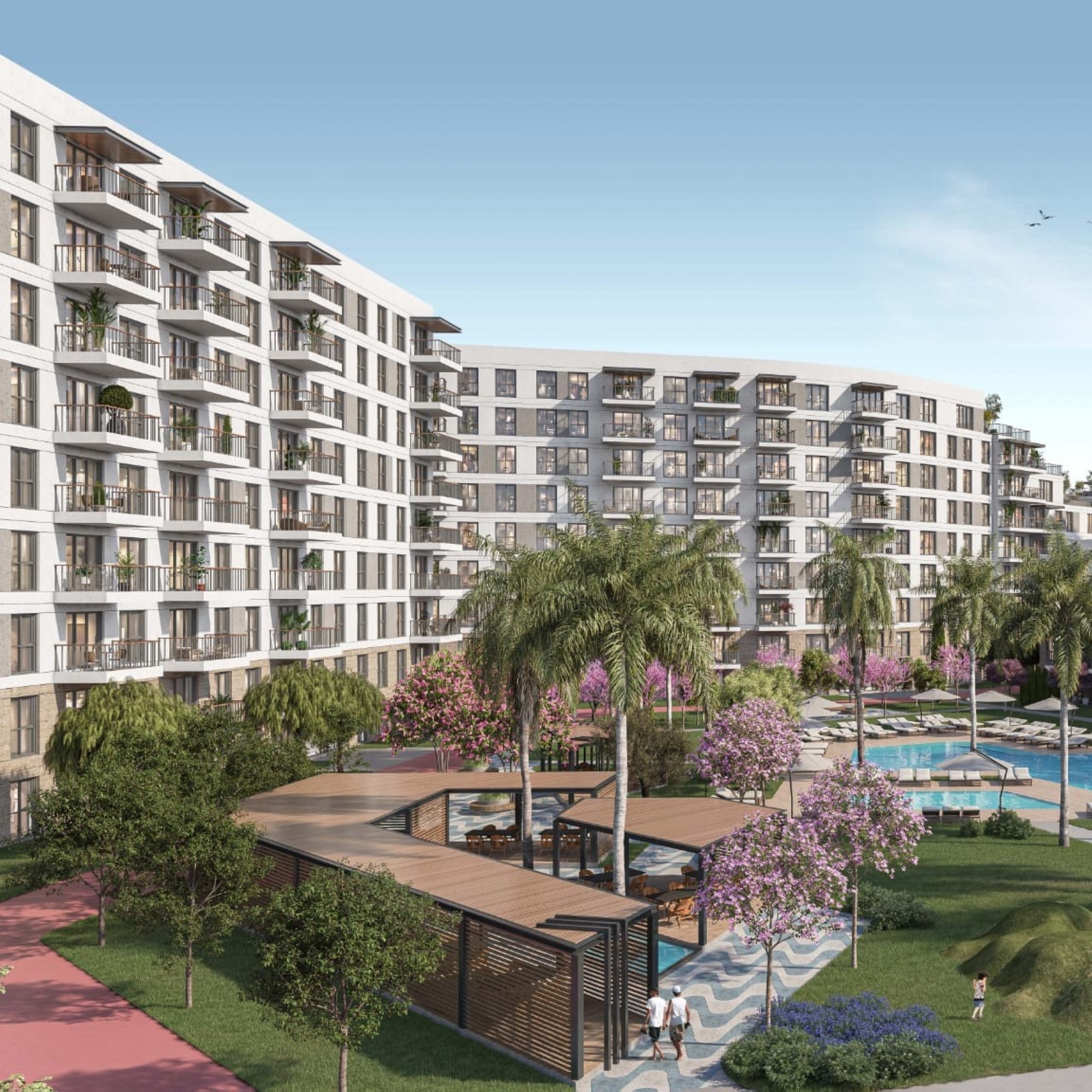 Luksuriøs 1+1 Lejlighed med Bjergudsigt i Antalya - ALTINTAŞ