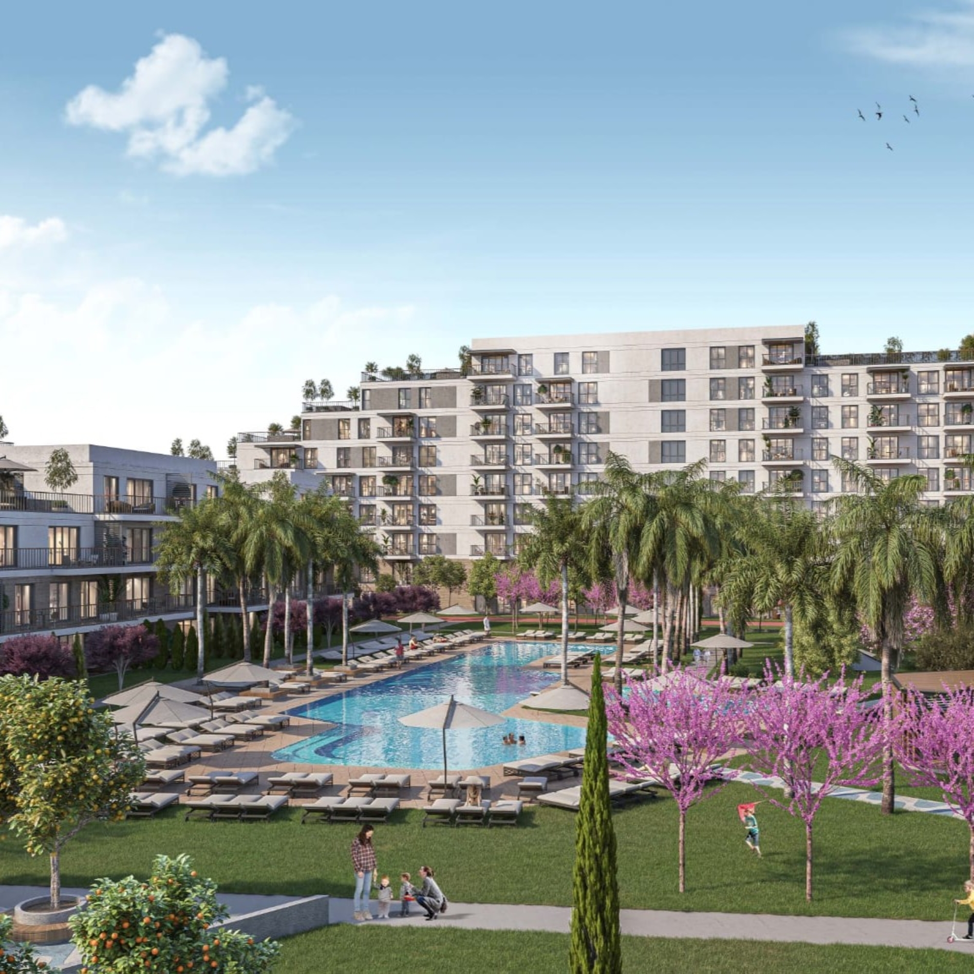 Luksuriøs 1+1 Lejlighed med Bjergudsigt i Antalya - ALTINTAŞ