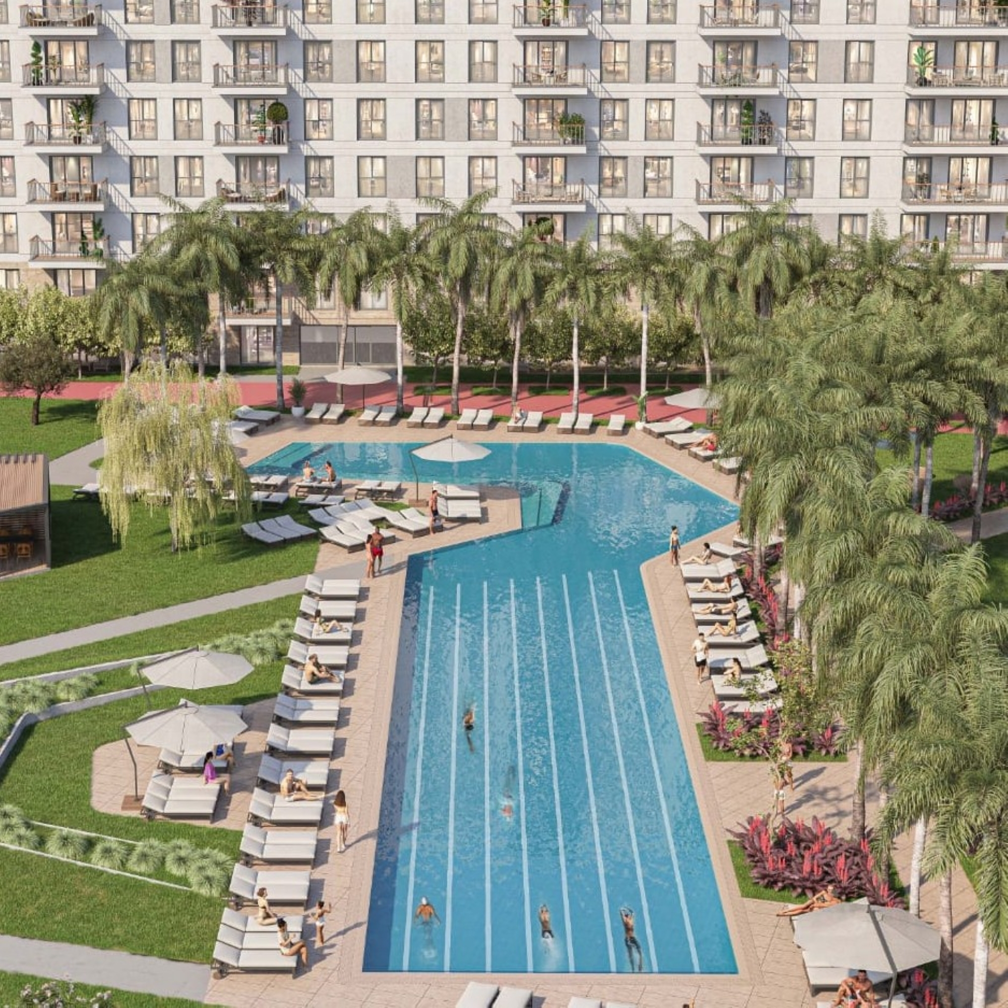 Luksuriøs 1+1 Lejlighed med Bjergudsigt i Antalya - ALTINTAŞ