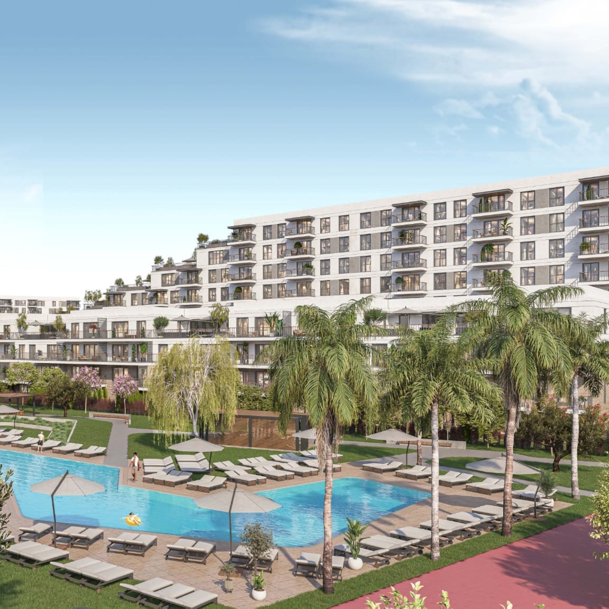 Luksuriøs 1+1 Lejlighed med Bjergudsigt i Antalya - ALTINTAŞ