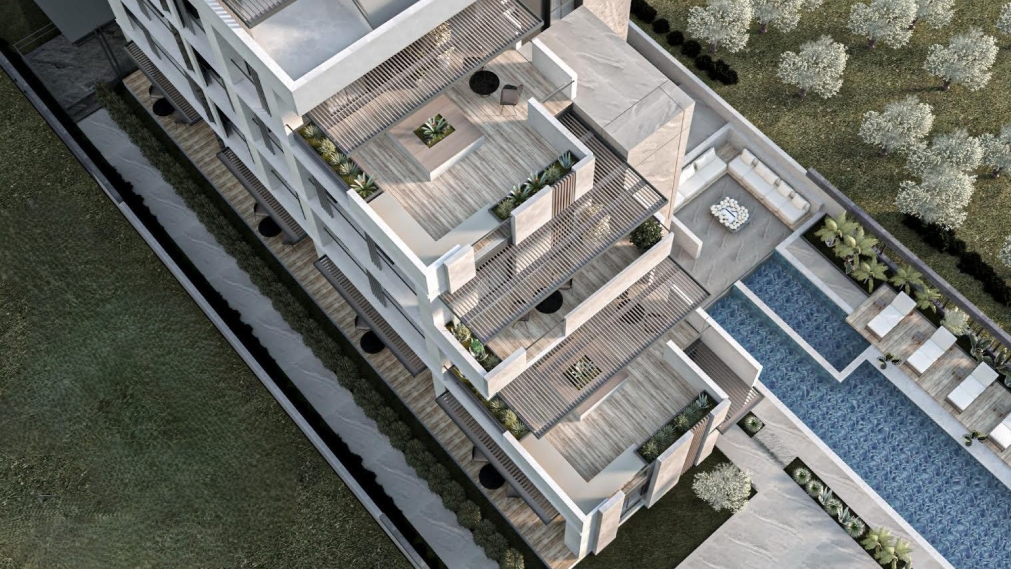 Mountain View 1+1 Apartment in Antalya - ALTINTAS