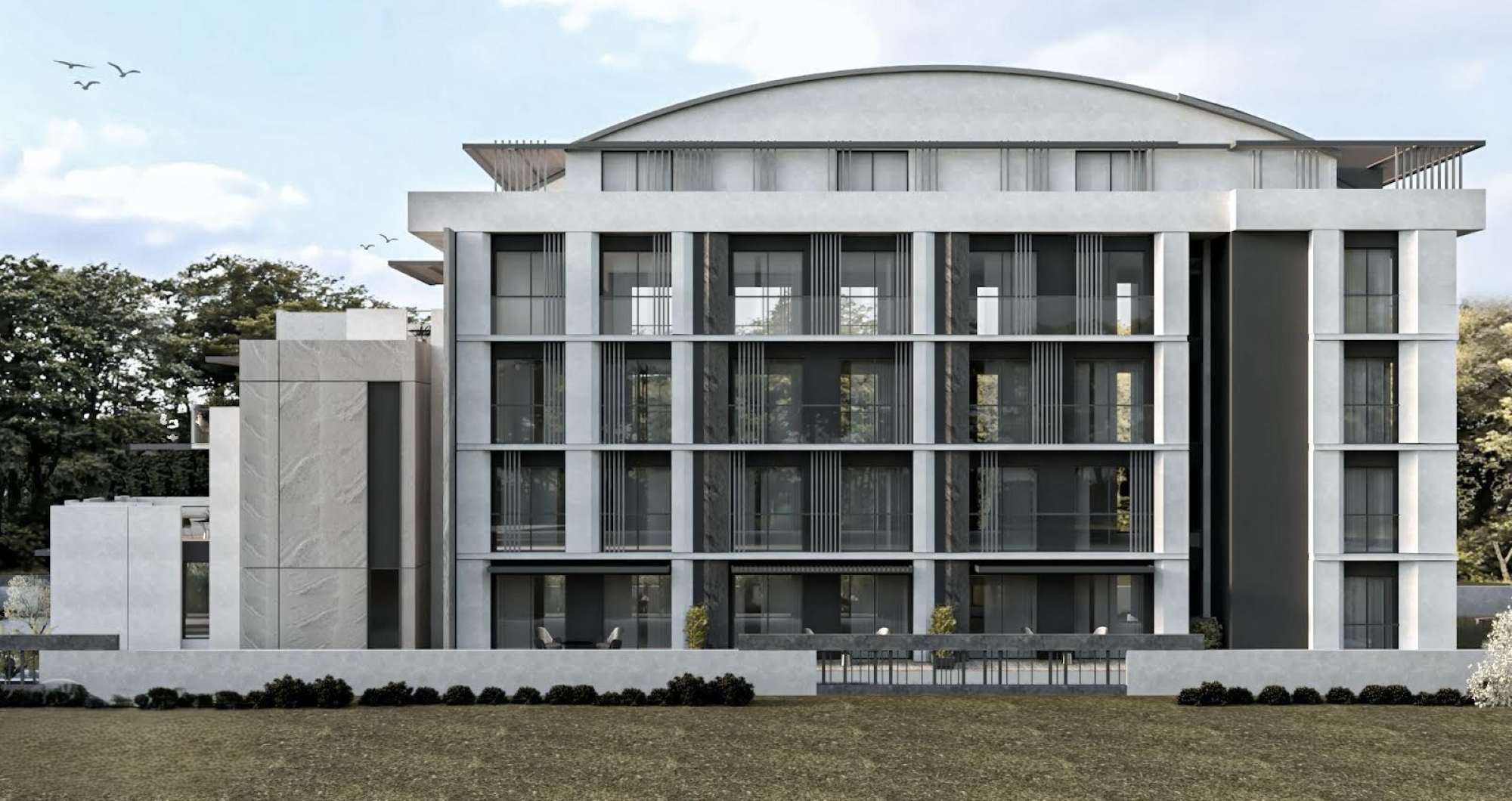 Mountain View 1+1 Apartment in Antalya - ALTINTAS