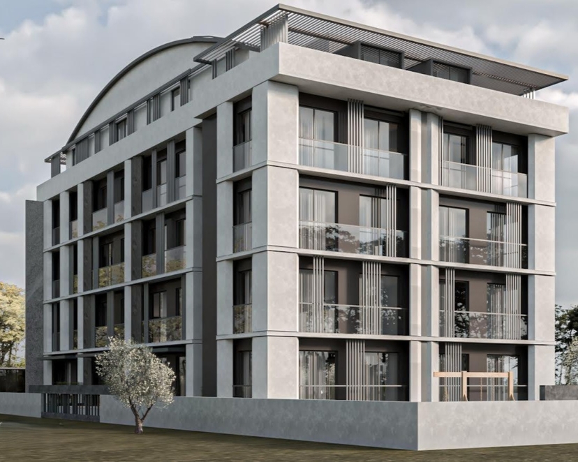 Mountain View 1+1 Apartment in Antalya - ALTINTAS