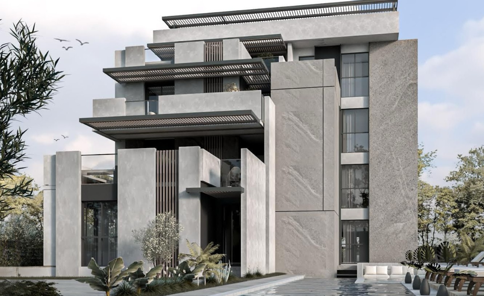 Mountain View 1+1 Apartment in Antalya - ALTINTAS