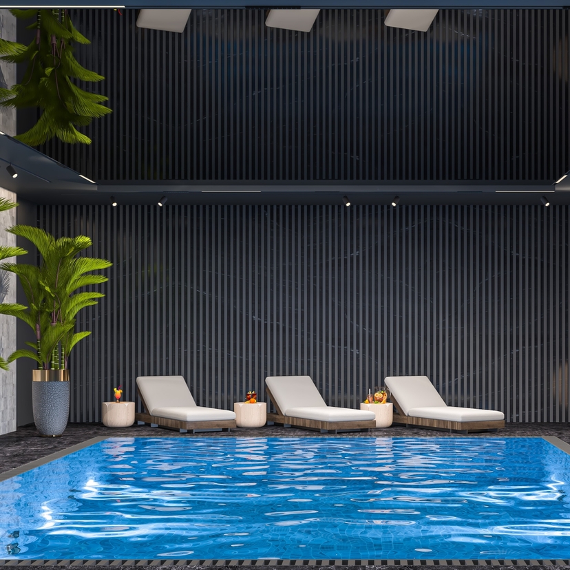 Ylellinen 1+1 huoneisto vuorinäköalalla, Antalya - ALTINTAŞ
