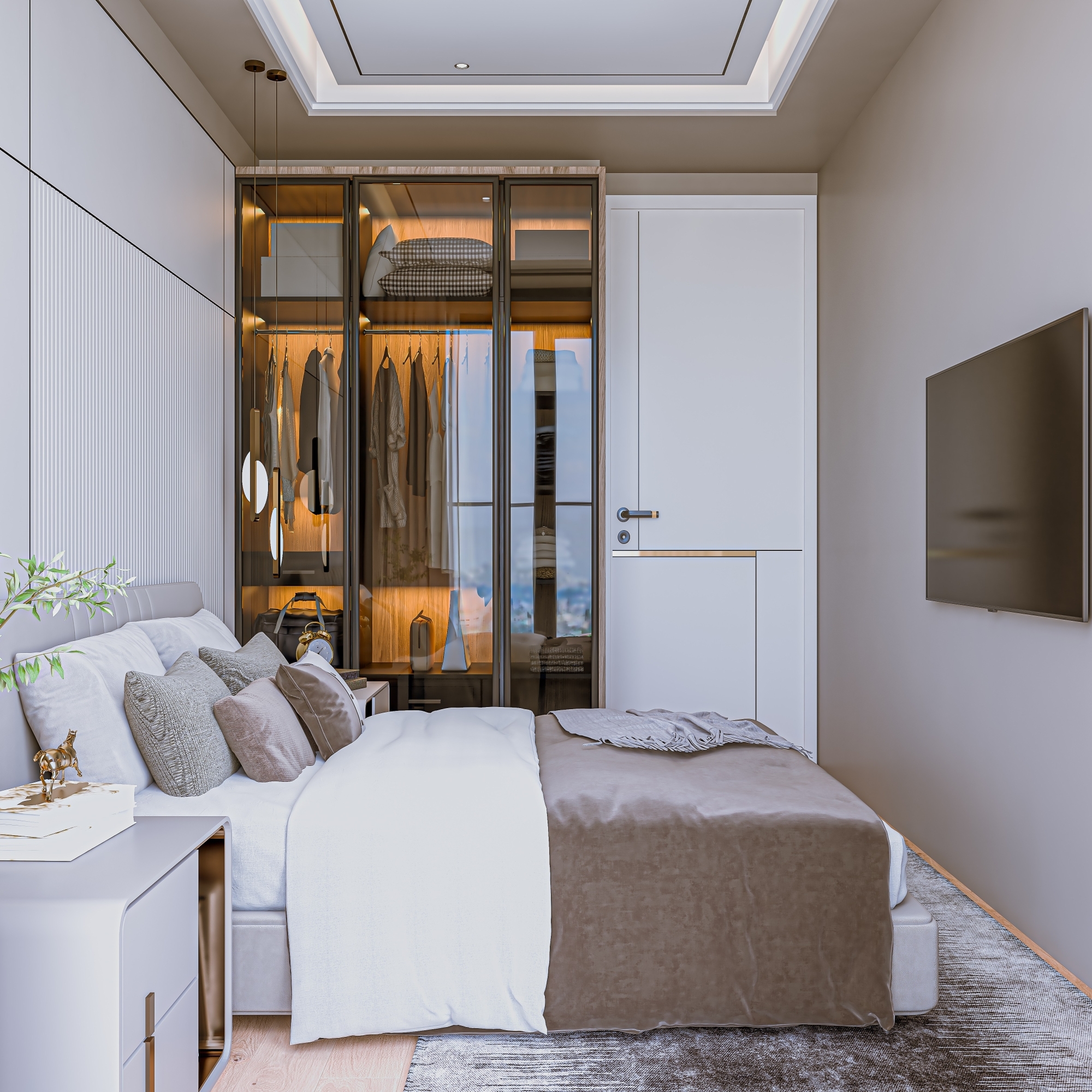 Ylellinen 1+1 huoneisto vuorinäköalalla, Antalya - ALTINTAŞ