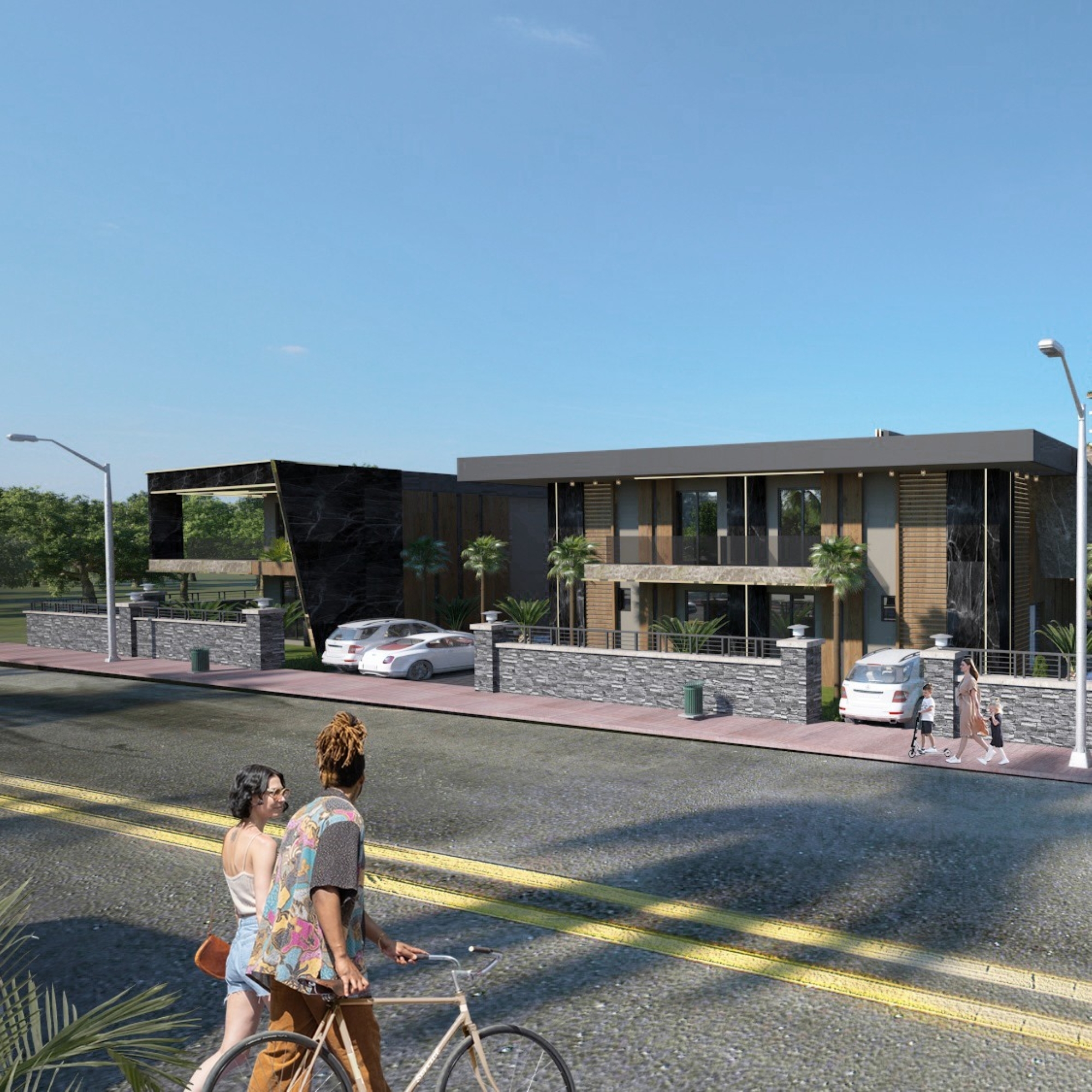 Romslig 4+1 Villa i Antalya - ALTINTAŞ