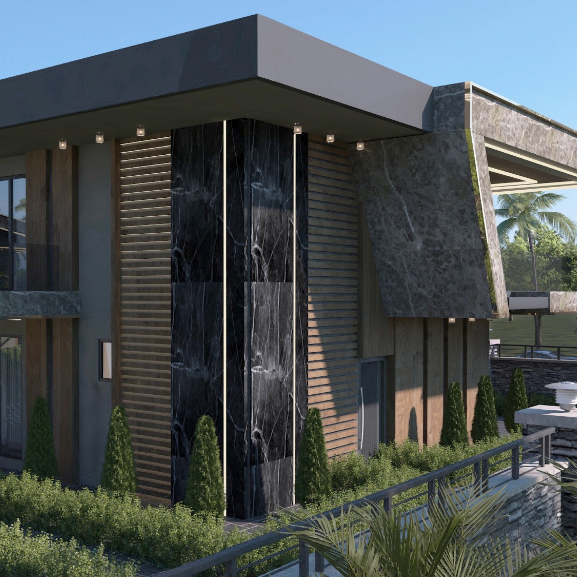 Romslig 4+1 Villa i Antalya - ALTINTAŞ