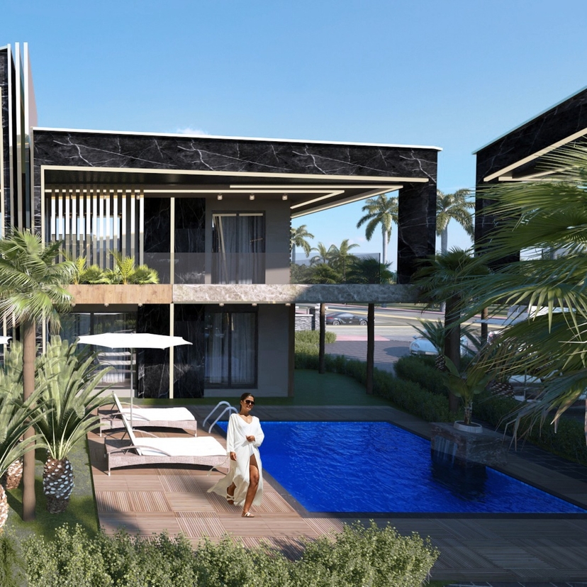 Romslig 4+1 Villa i Antalya - ALTINTAŞ