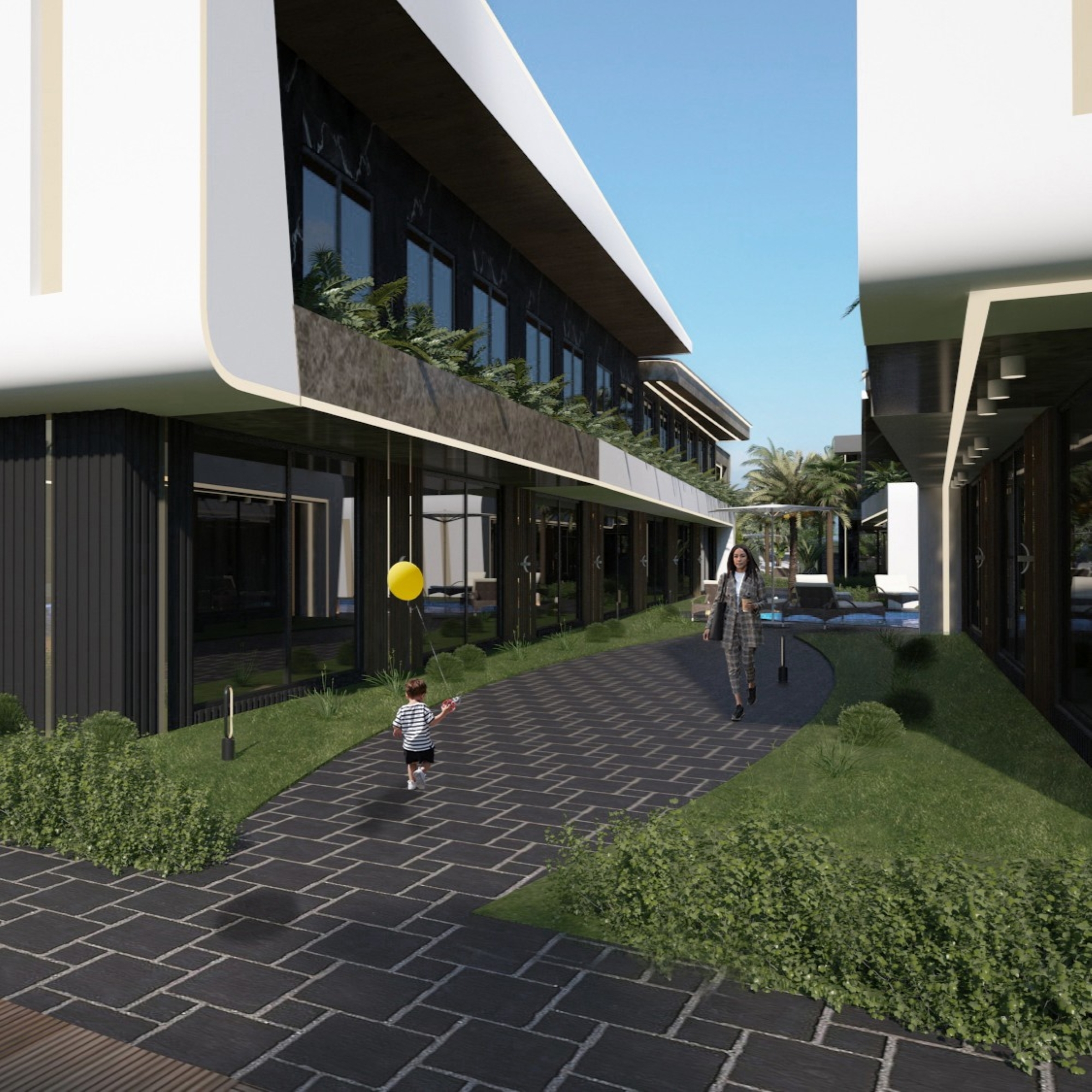 Romslig 4+1 Villa i Antalya - ALTINTAŞ
