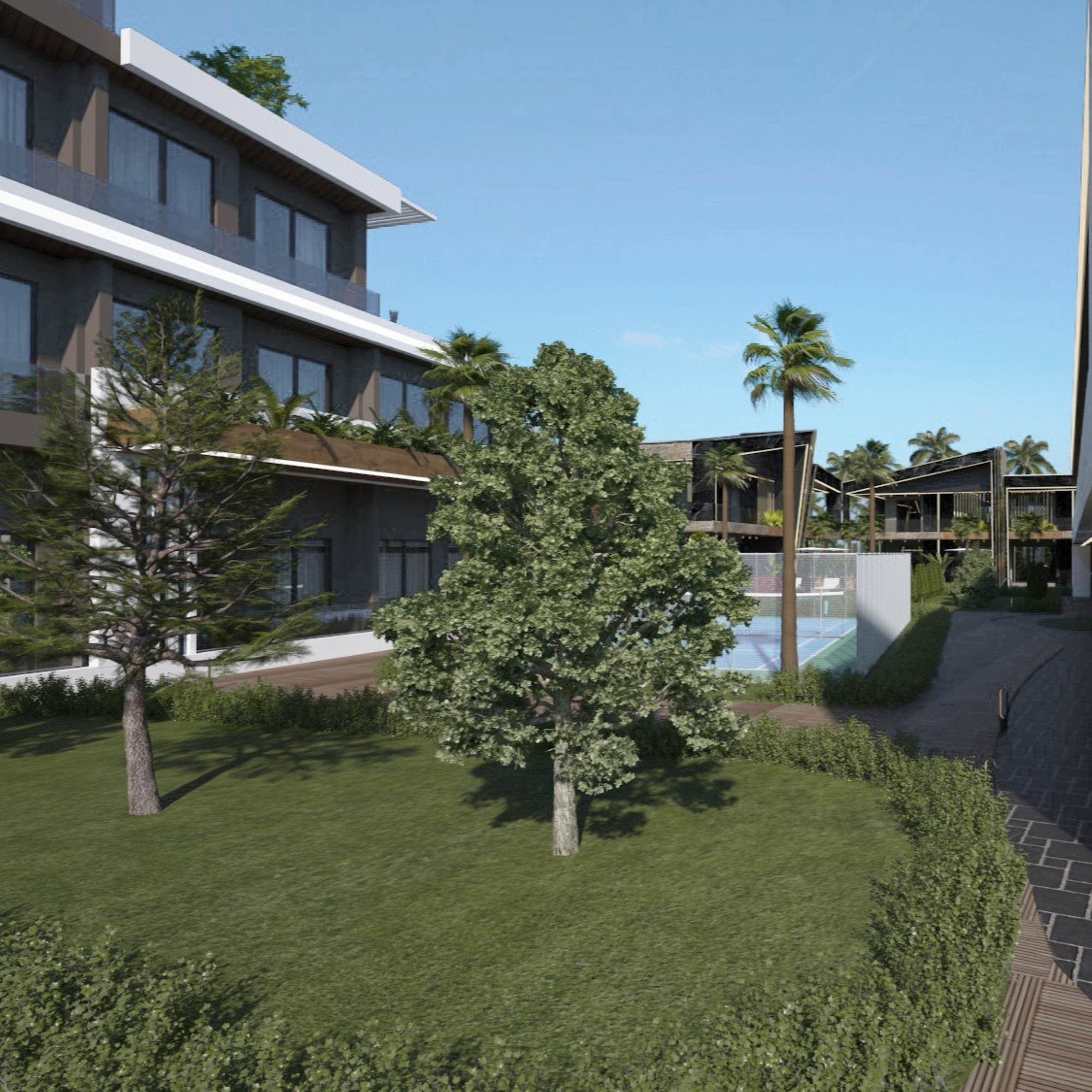 Romslig 4+1 Villa i Antalya - ALTINTAŞ