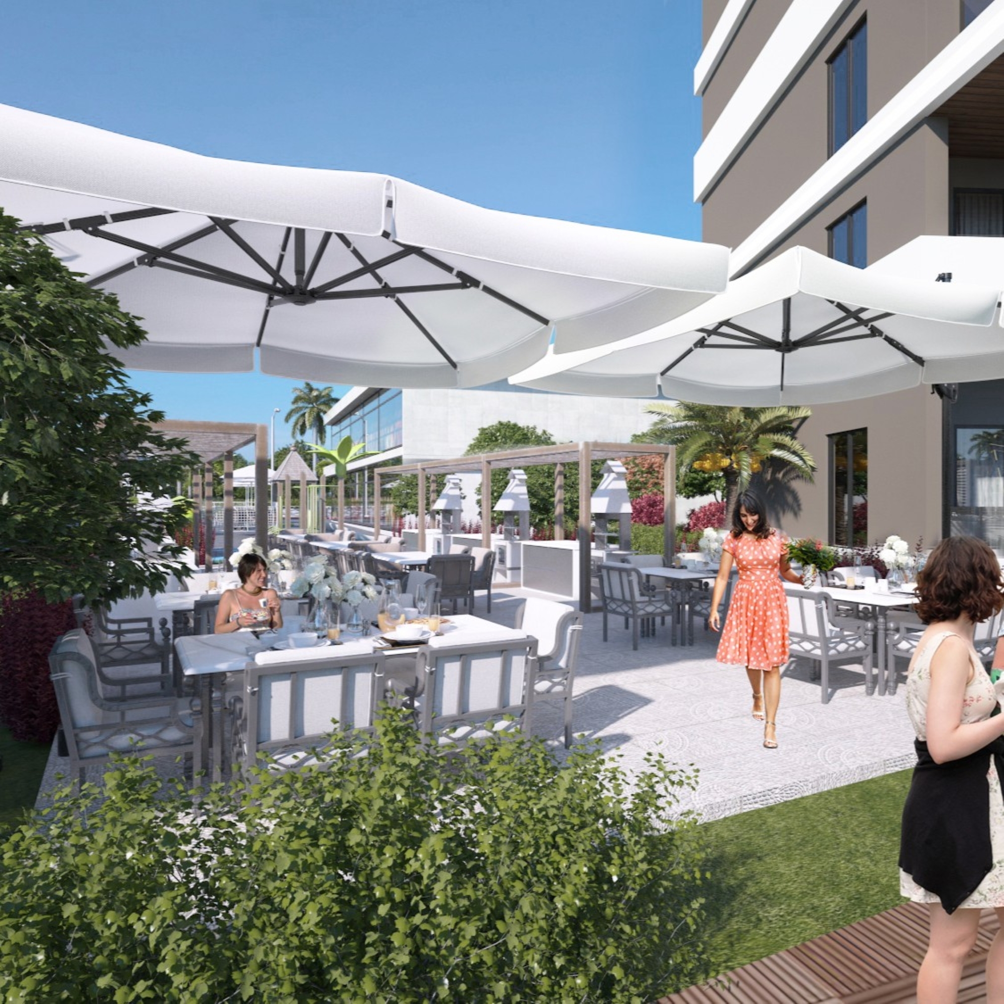 Romslig 4+1 Villa i Antalya - ALTINTAŞ