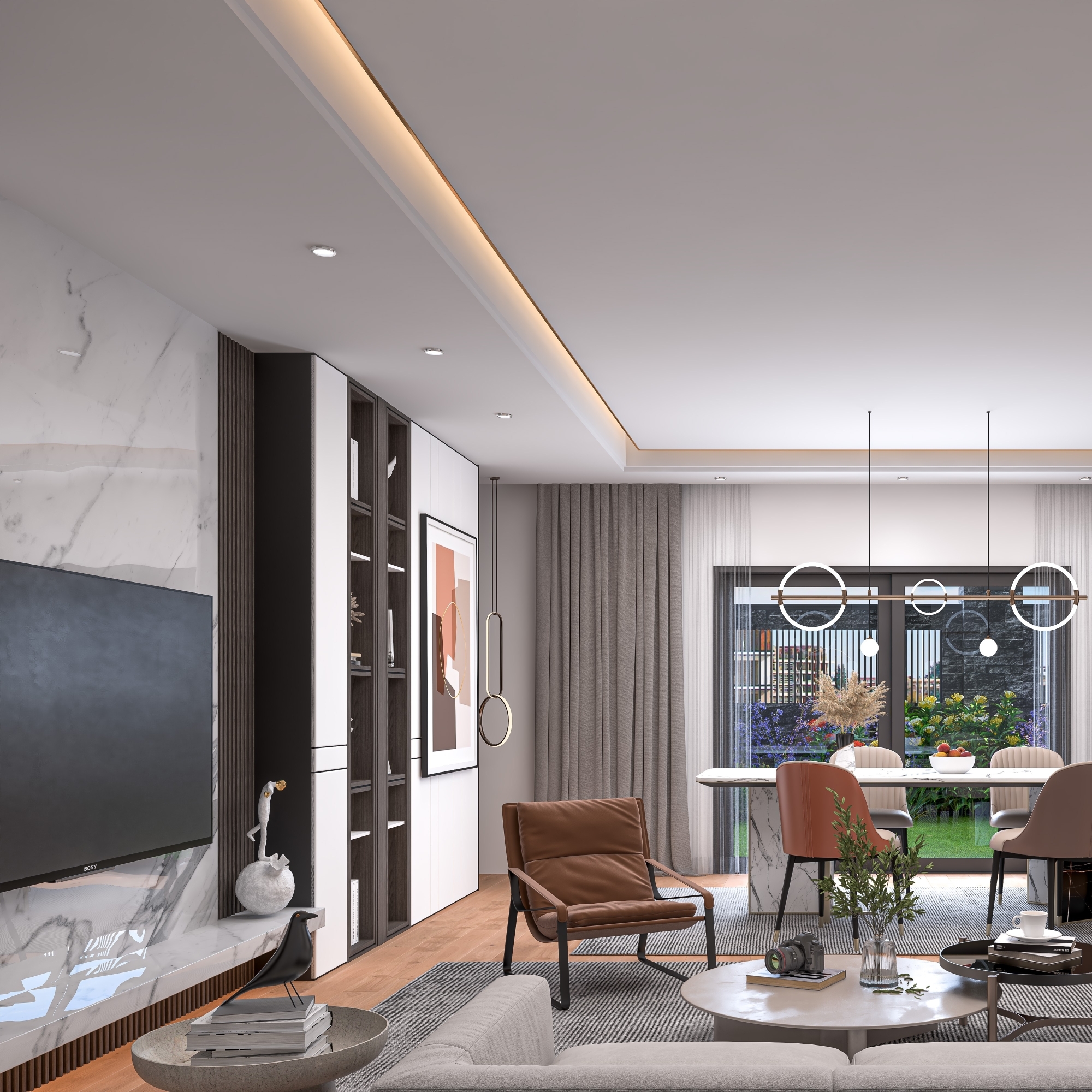Romslig 4+1 Villa i Antalya - ALTINTAŞ