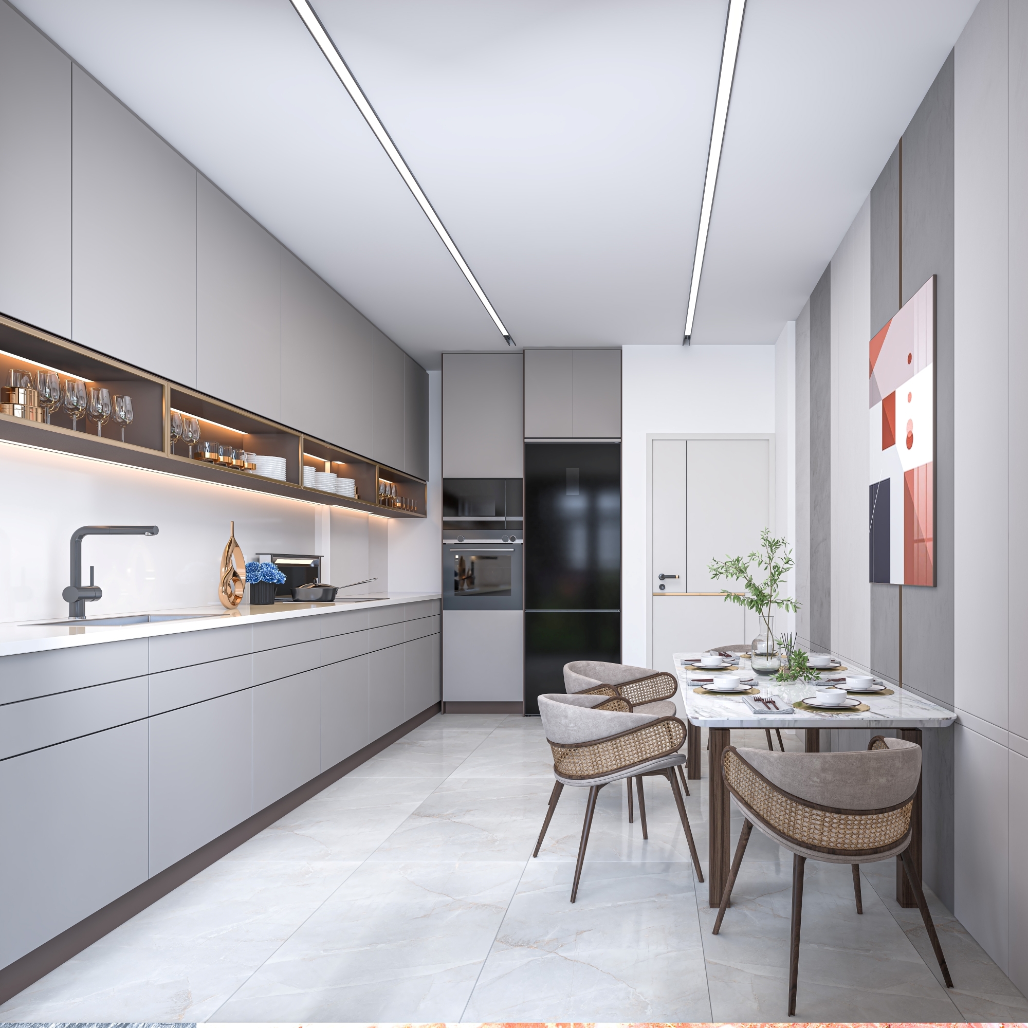 Romslig 4+1 Villa i Antalya - ALTINTAŞ