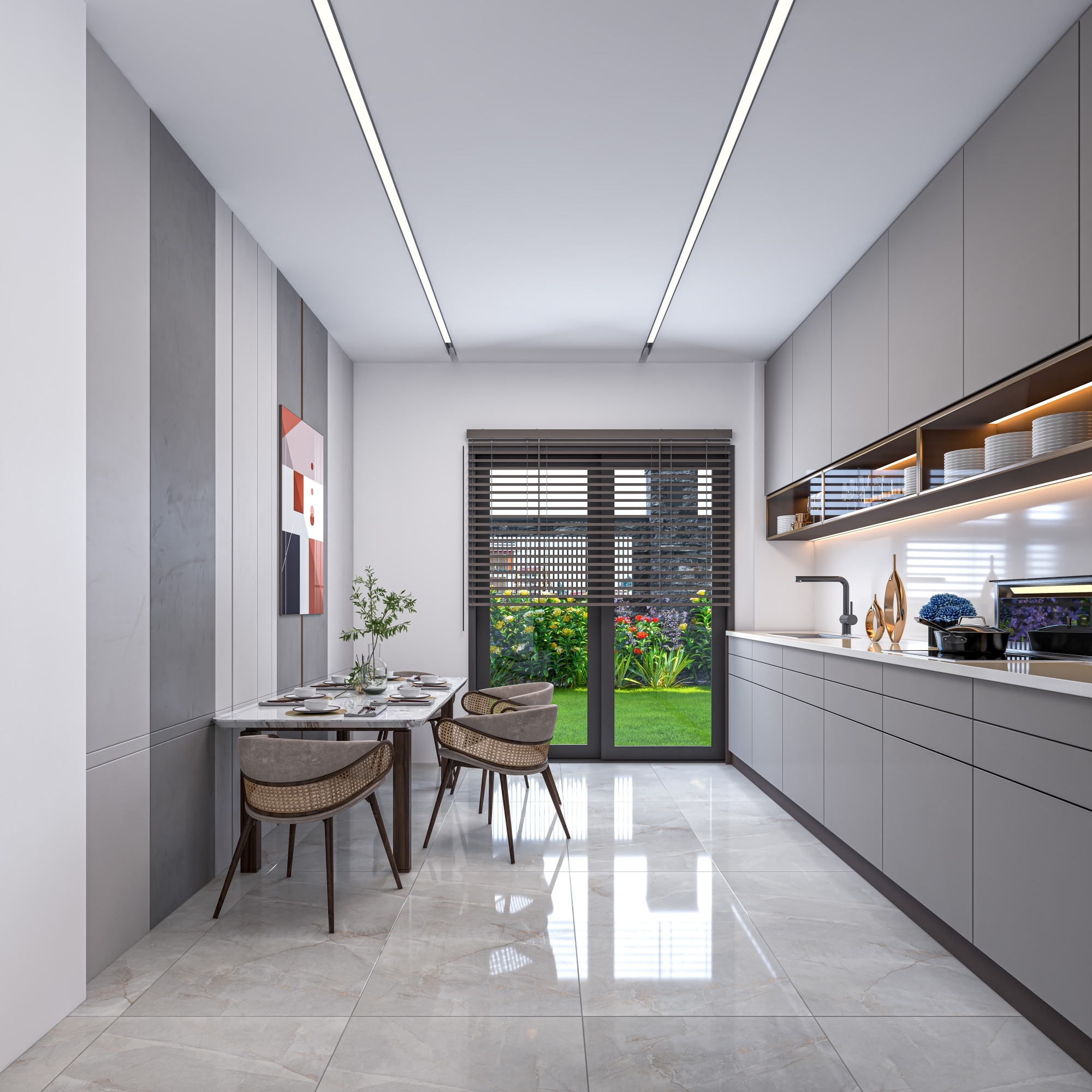 Romslig 4+1 Villa i Antalya - ALTINTAŞ