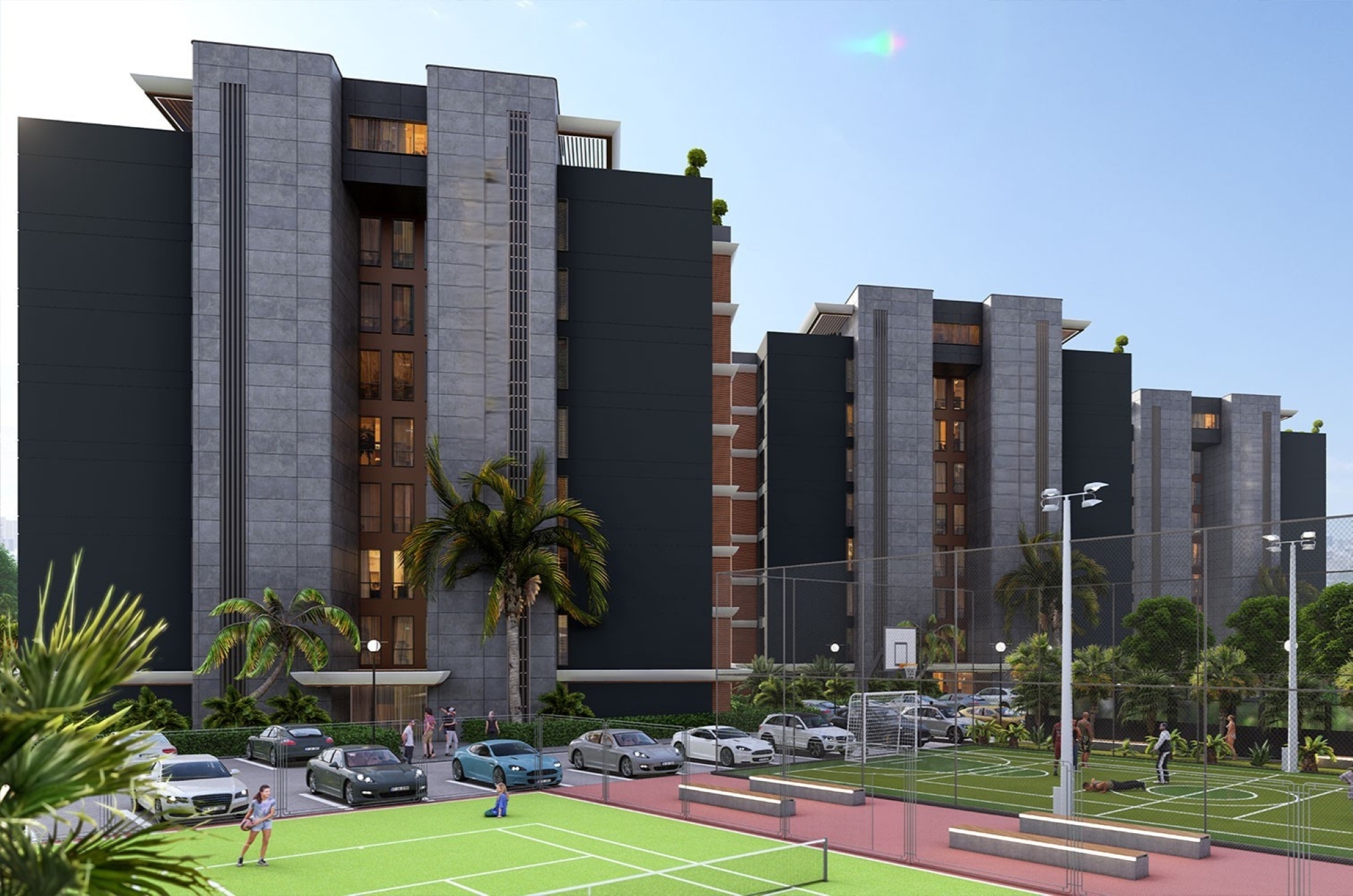 Luxury 2+1 Apartment with Mountain View in ALTINTAŞ