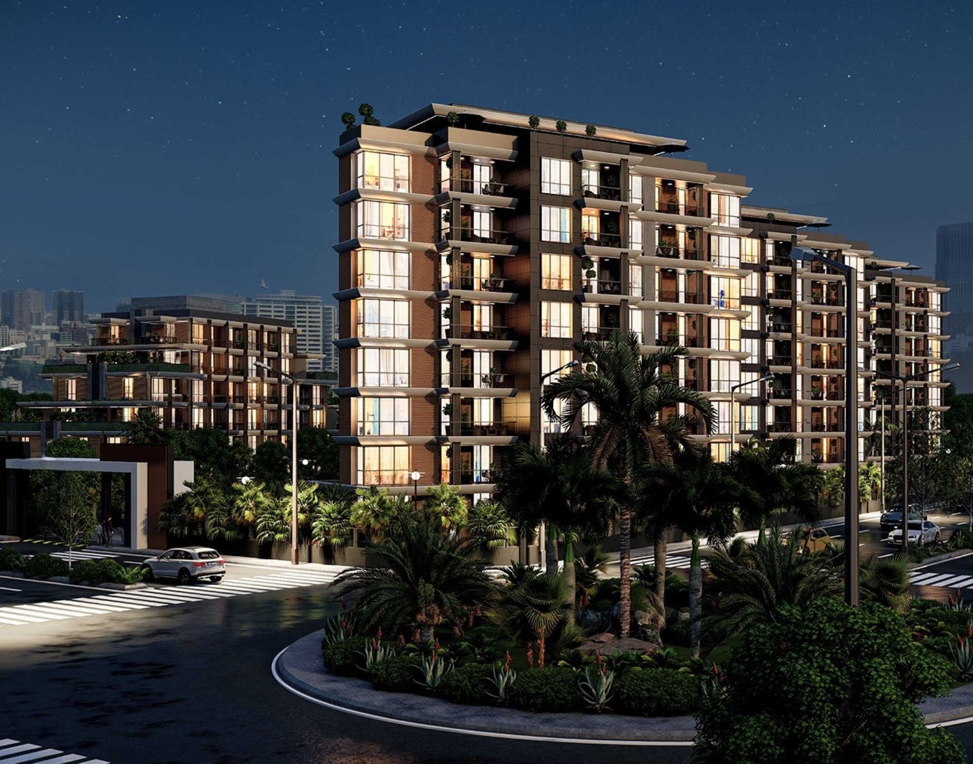 Luxury 2+1 Apartment with Mountain View in ALTINTAŞ