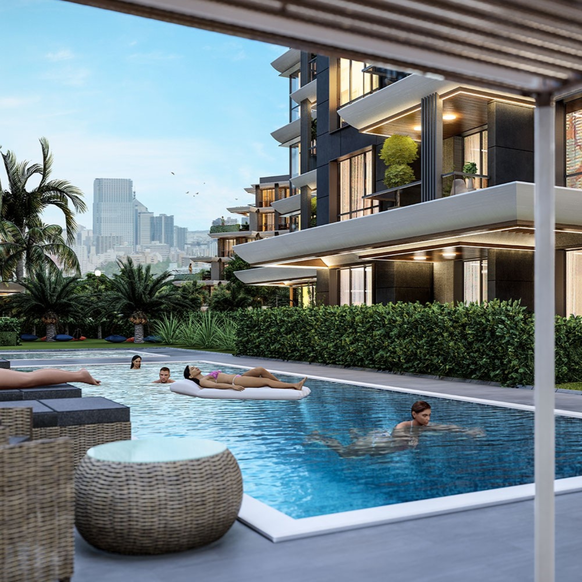 Luxury 2+1 Apartment with Mountain View in ALTINTAŞ
