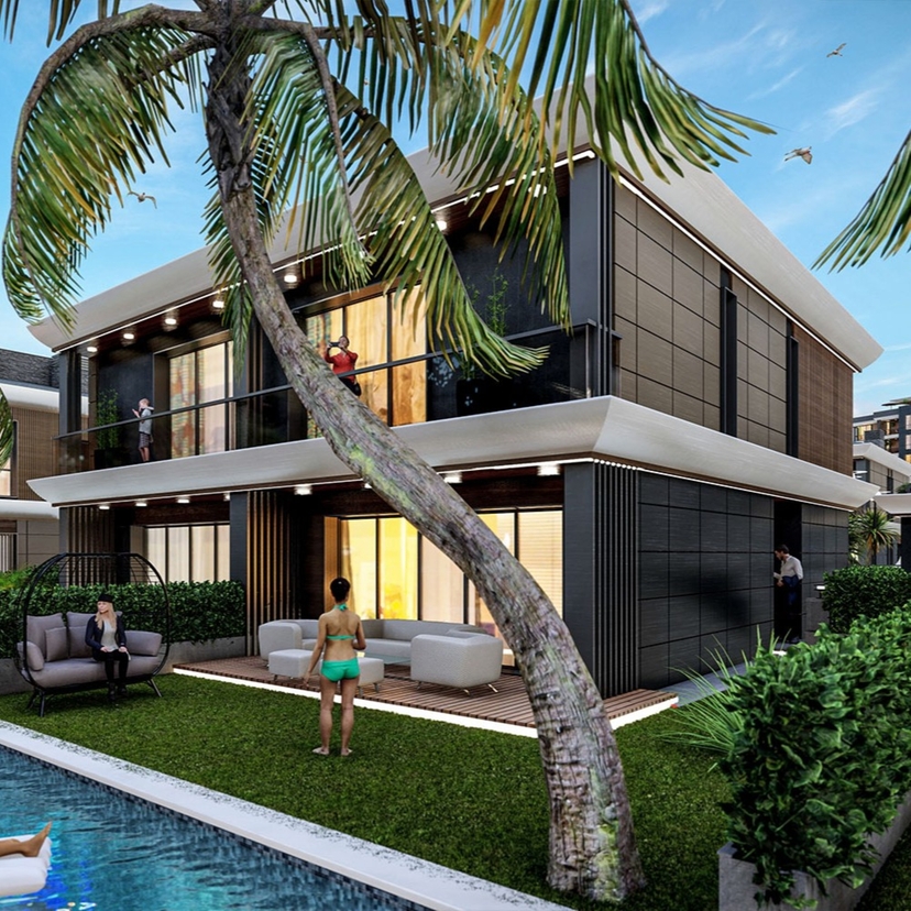 Luxurious Mountain View 4+1 Villa in ALTINTAŞ