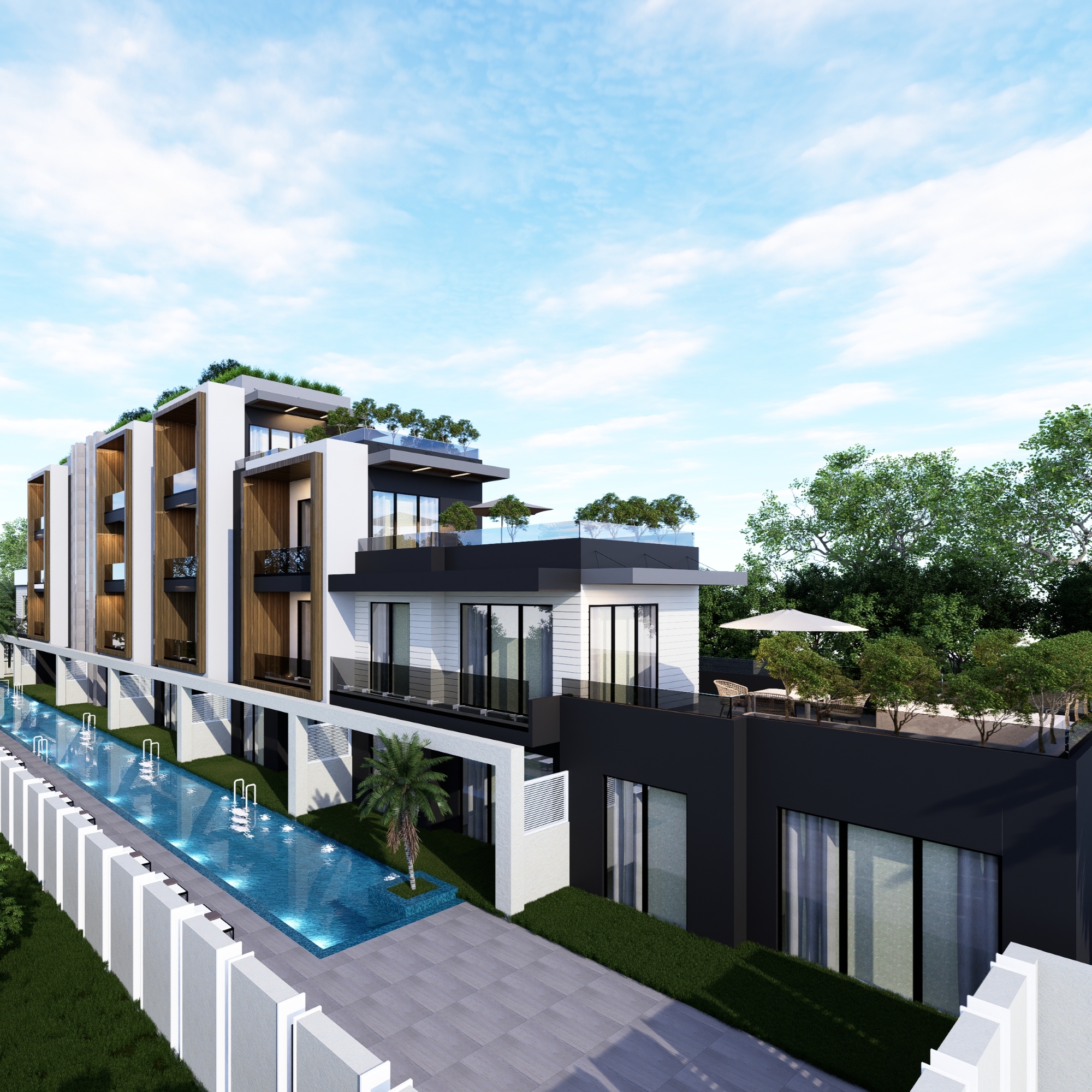 Luxury 1+1 Apartment with Pool in Antalya - ALTINTAS