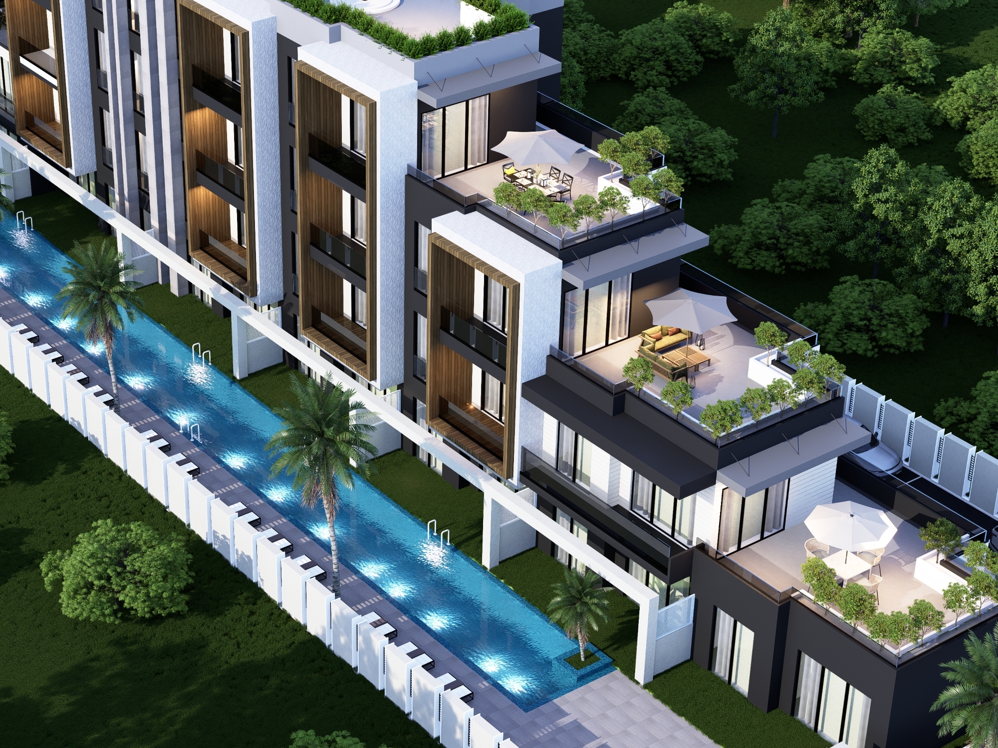 Luxury 1+1 Apartment with Pool in Antalya - ALTINTAS
