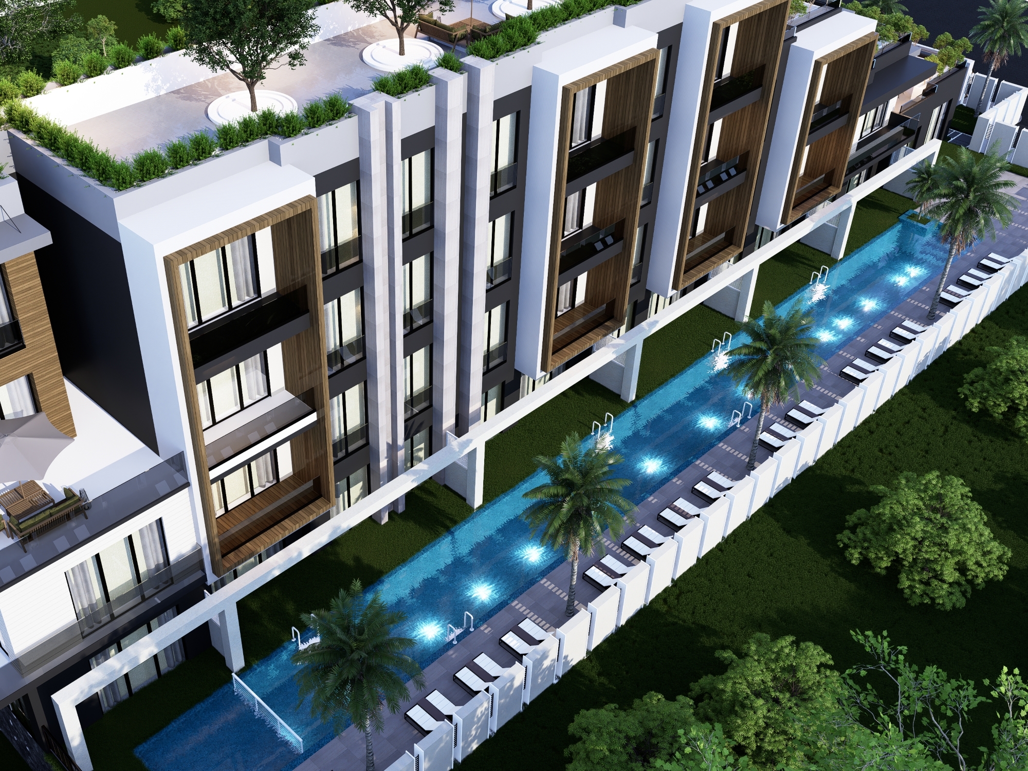 Luxury 1+1 Apartment with Pool in Antalya - ALTINTAS