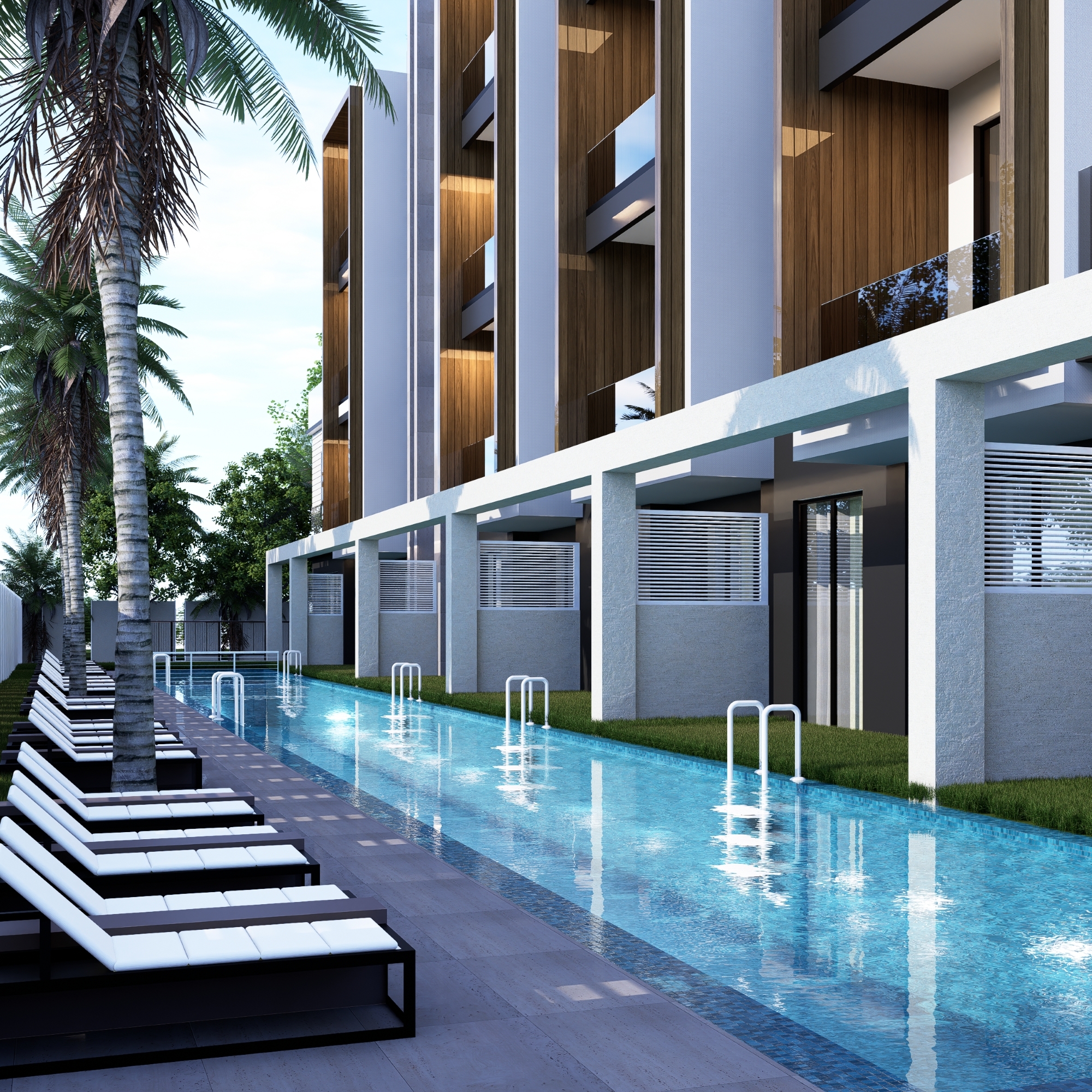 Luxury 1+1 Apartment with Pool in Antalya - ALTINTAS
