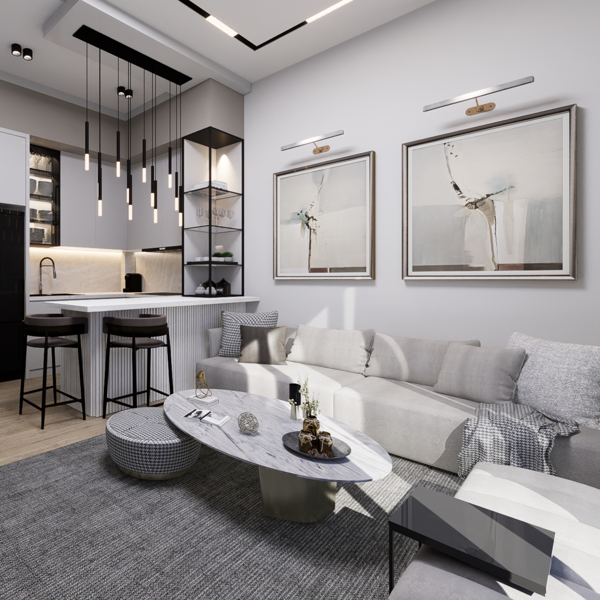 Luxury 1+1 Apartment with Pool in Antalya - ALTINTAS