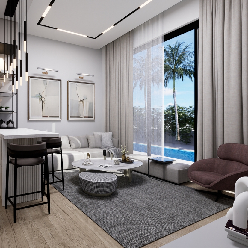 Luxury 1+1 Apartment with Pool in Antalya - ALTINTAS