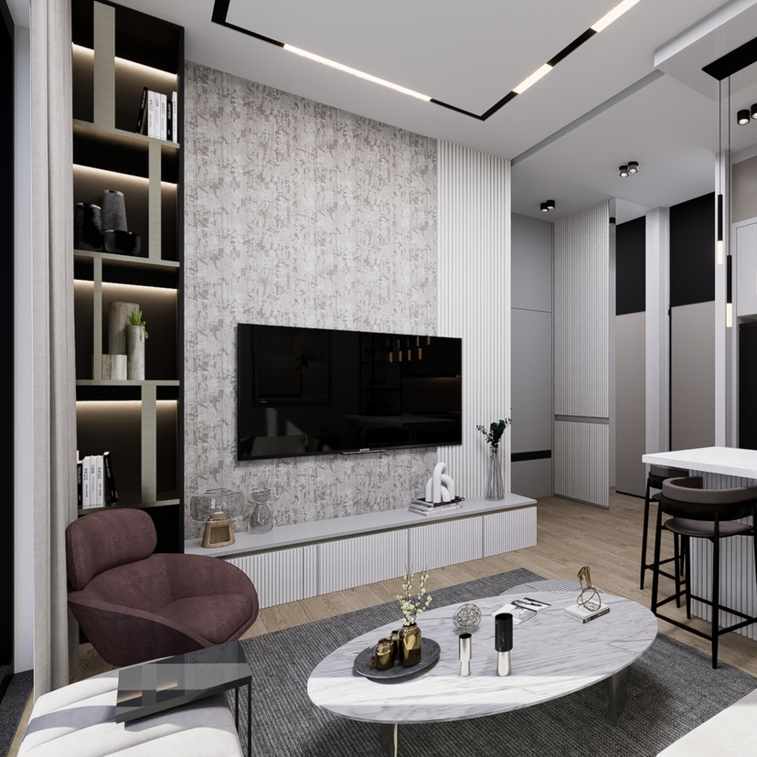 Luxury 1+1 Apartment with Pool in Antalya - ALTINTAS