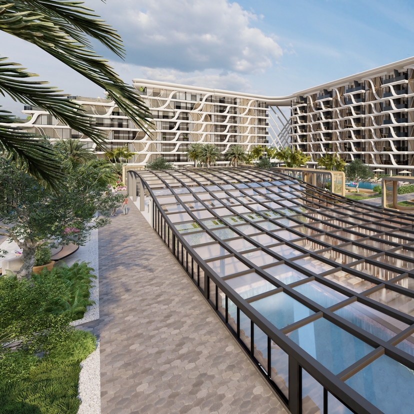 Luxuriöses Bergblick 2+1 Gartenwohnung mit Pool in Antalya - ALTINTAŞ