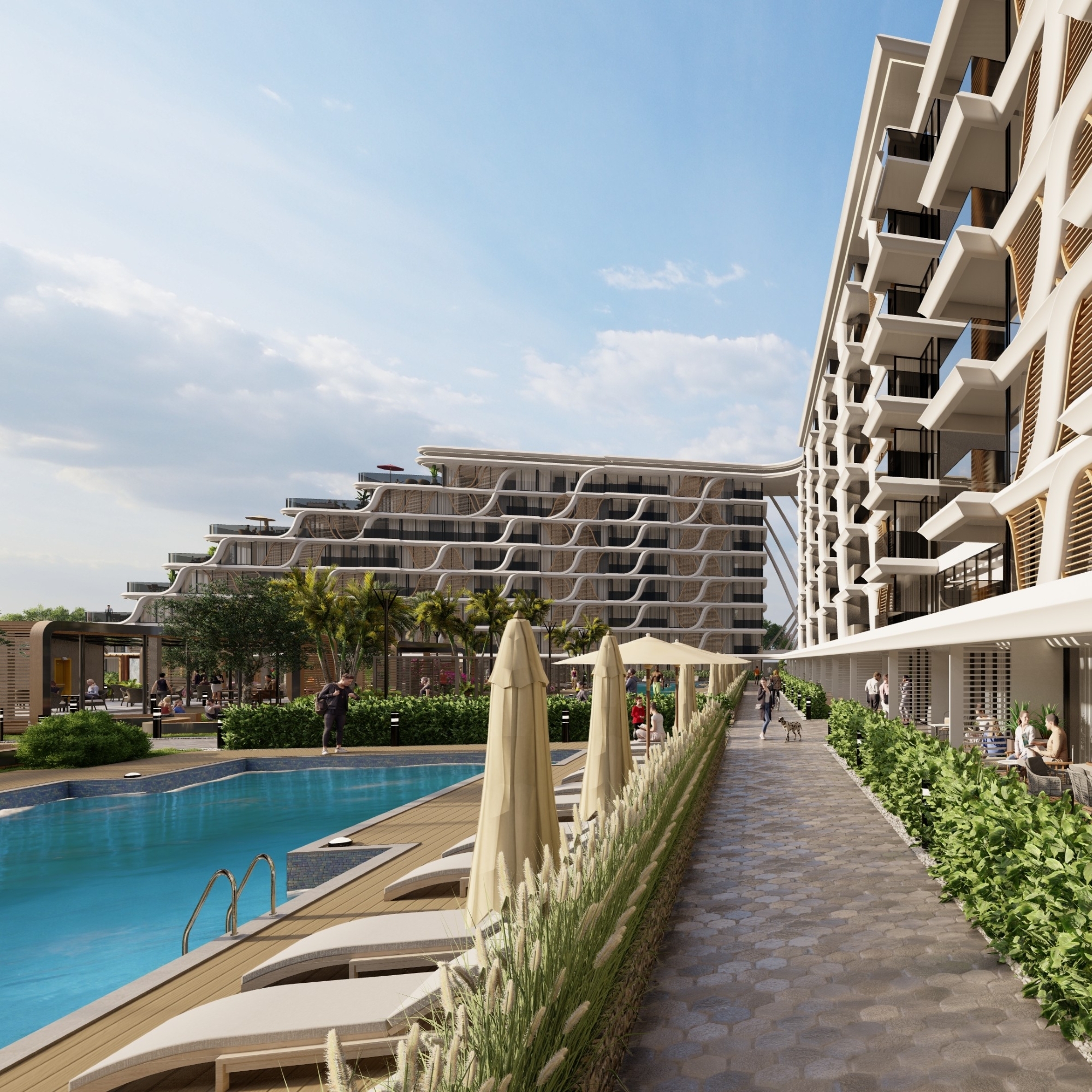 Luksus 3+1 Haveetage med Bjergudsigt i Antalya - ALTINTAŞ