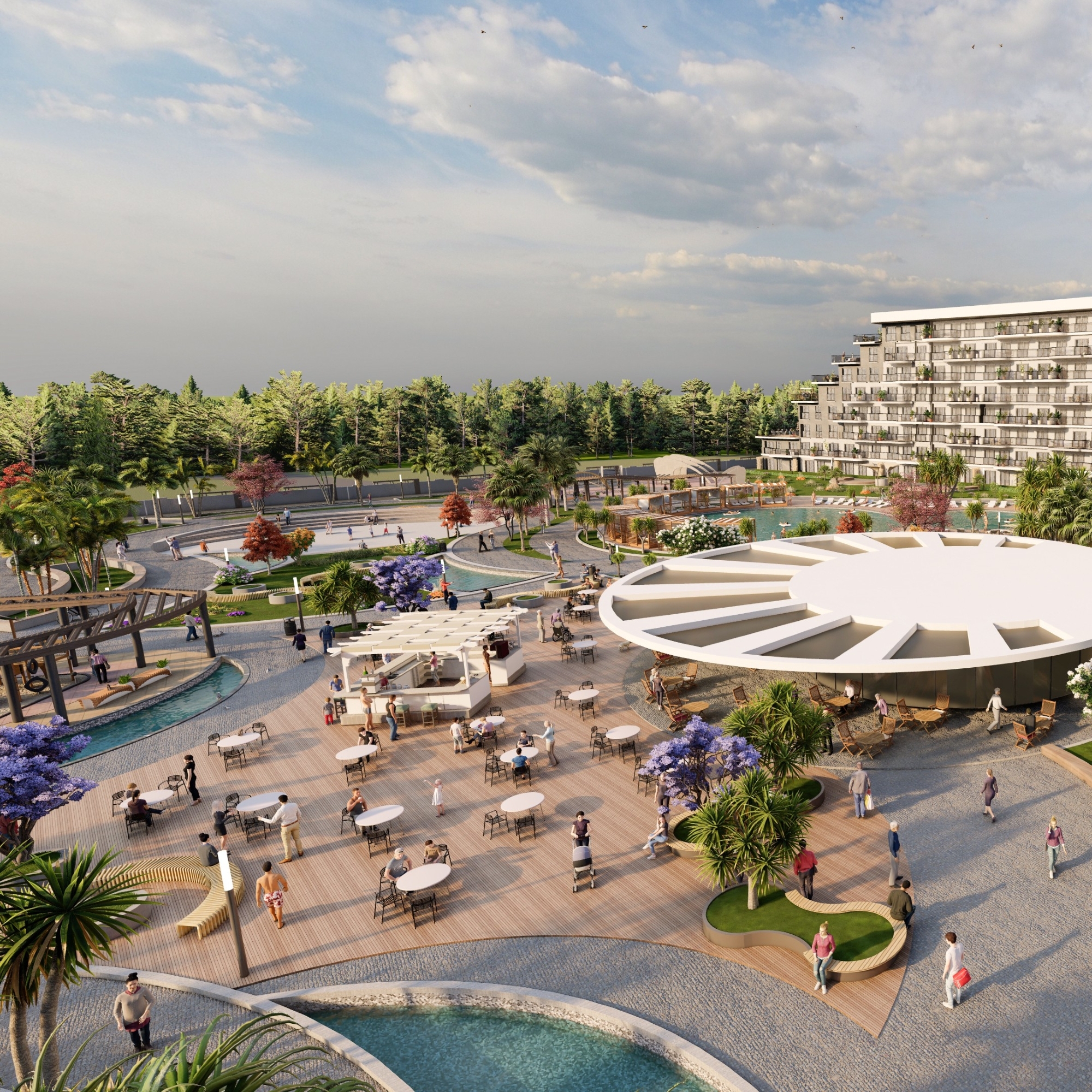 Luxuriöses 1+1 Apartment mit Bergblick in ALTINTAŞ