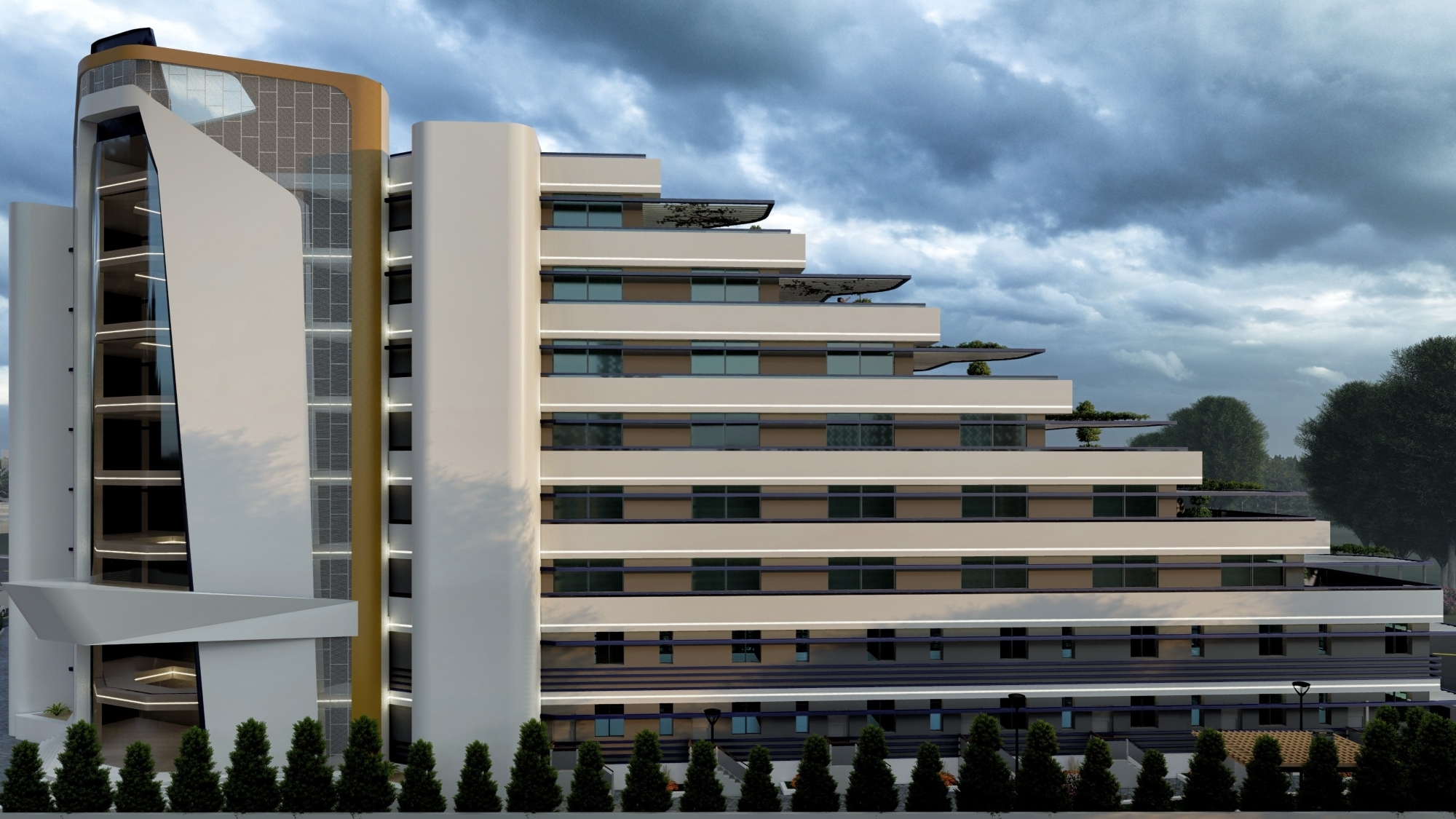 Luxury 1+1 Apartment with Mountain View in ALTINTAŞ
