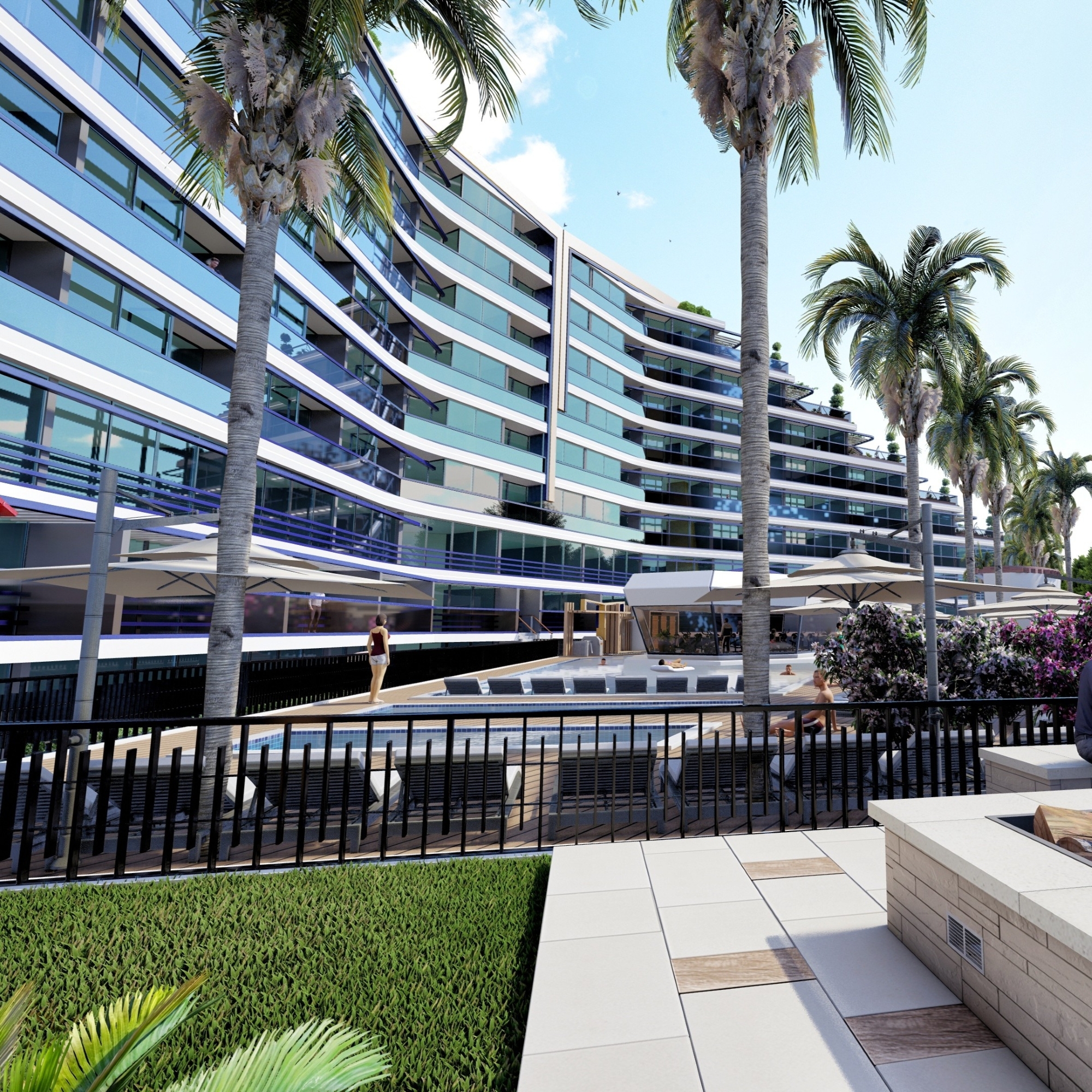 Luxury 1+1 Apartment with Mountain View in ALTINTAŞ