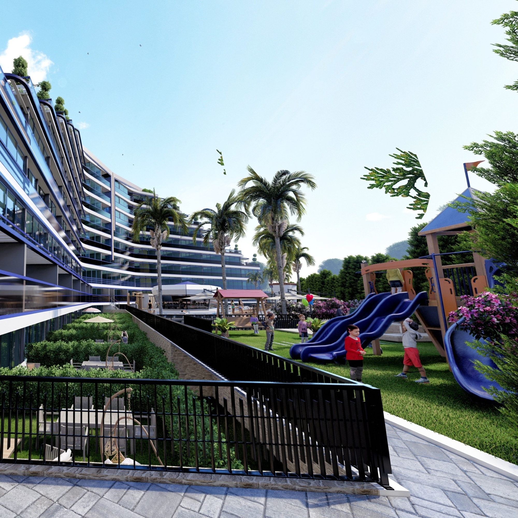 Luxury 1+1 Apartment with Mountain View in ALTINTAŞ