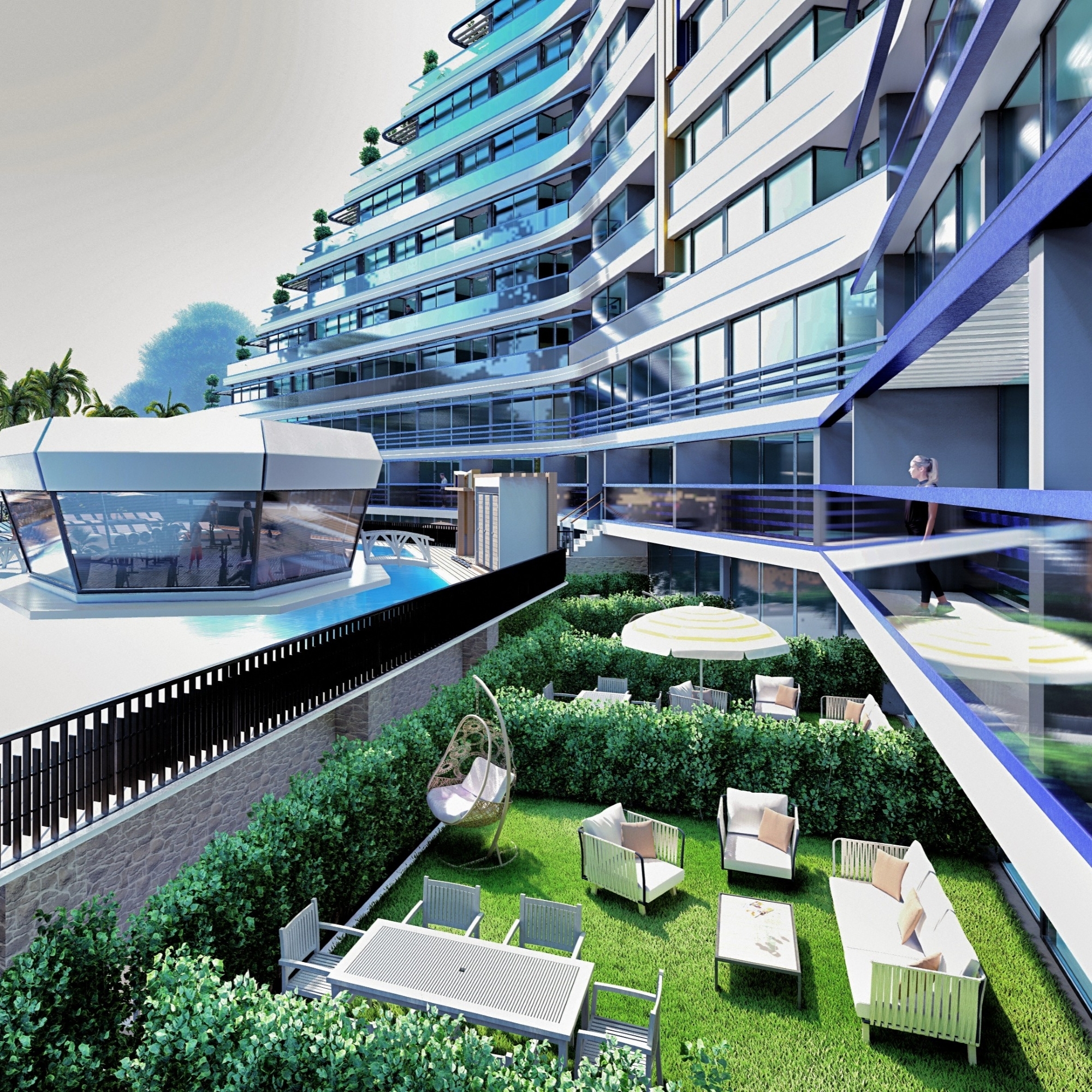 Luxury 1+1 Apartment with Mountain View in ALTINTAŞ