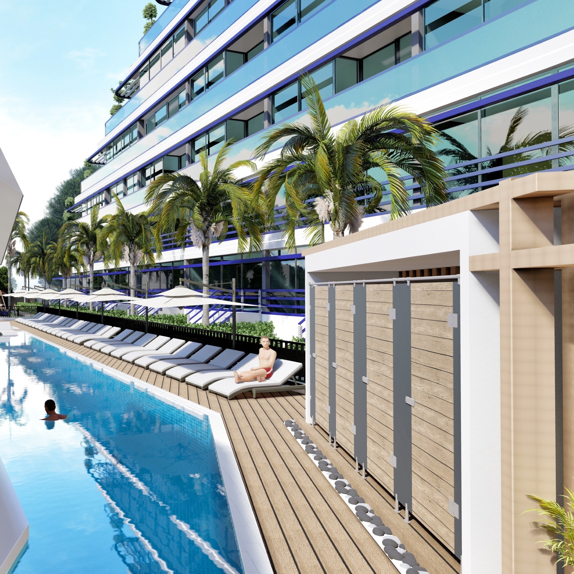 Luxury 1+1 Apartment with Mountain View in ALTINTAŞ