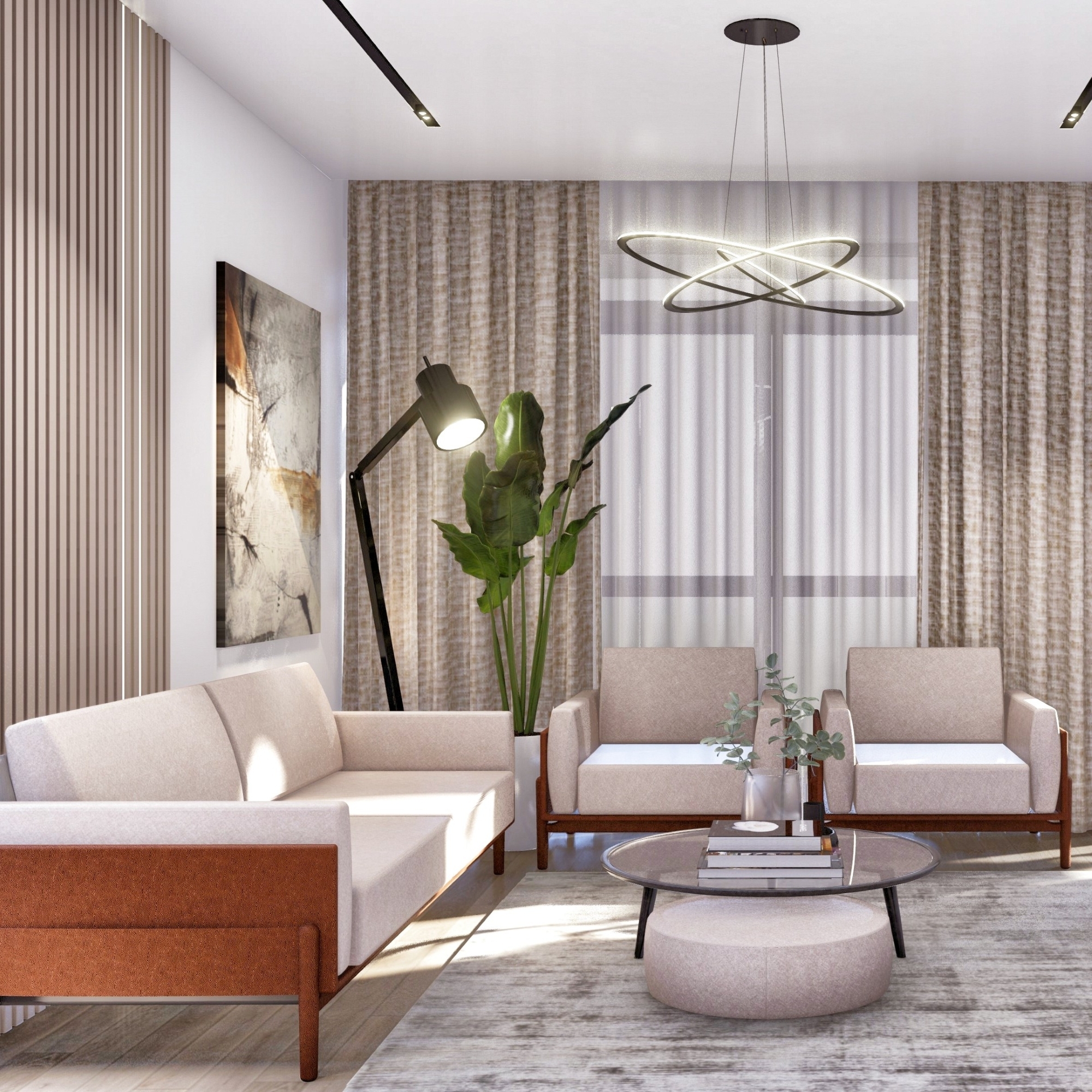 Luxury 1+1 Apartment with Mountain View in ALTINTAŞ