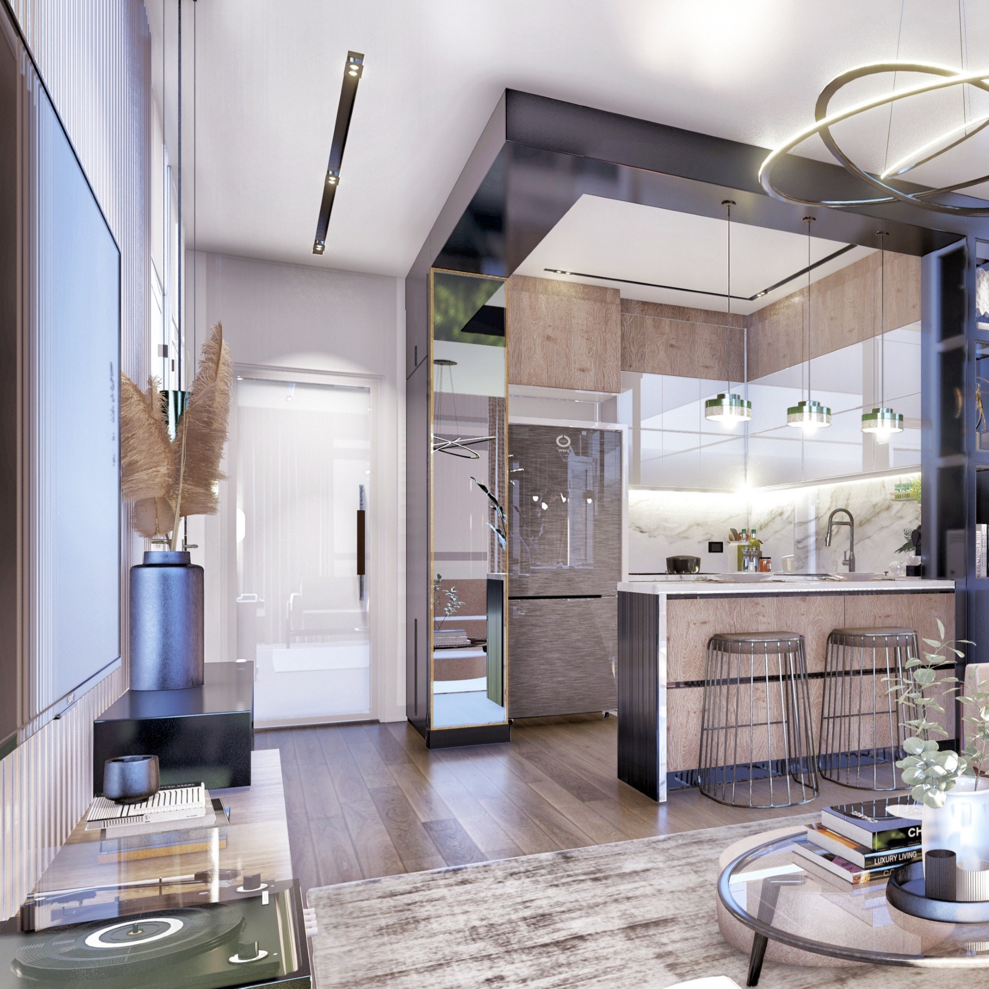 Luxury 1+1 Apartment with Mountain View in ALTINTAŞ