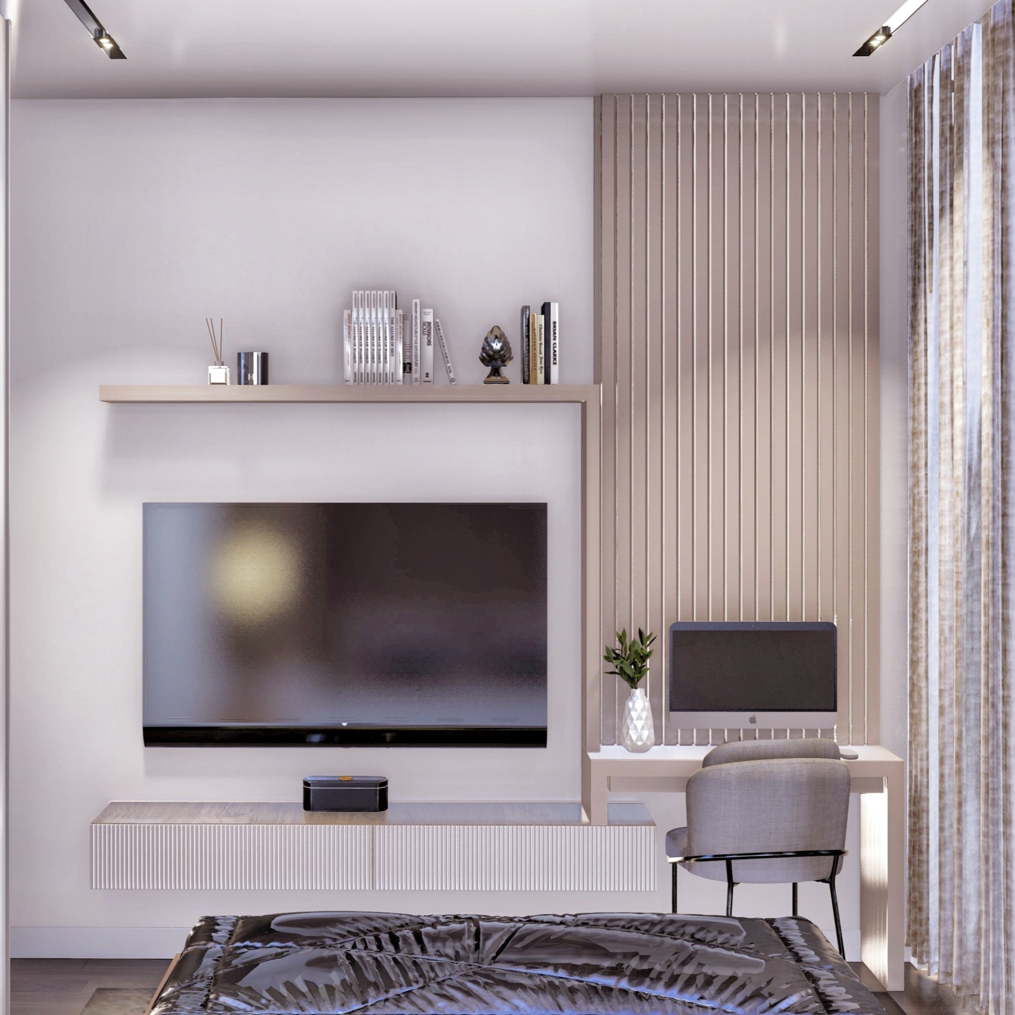 Luxury 1+1 Apartment with Mountain View in ALTINTAŞ