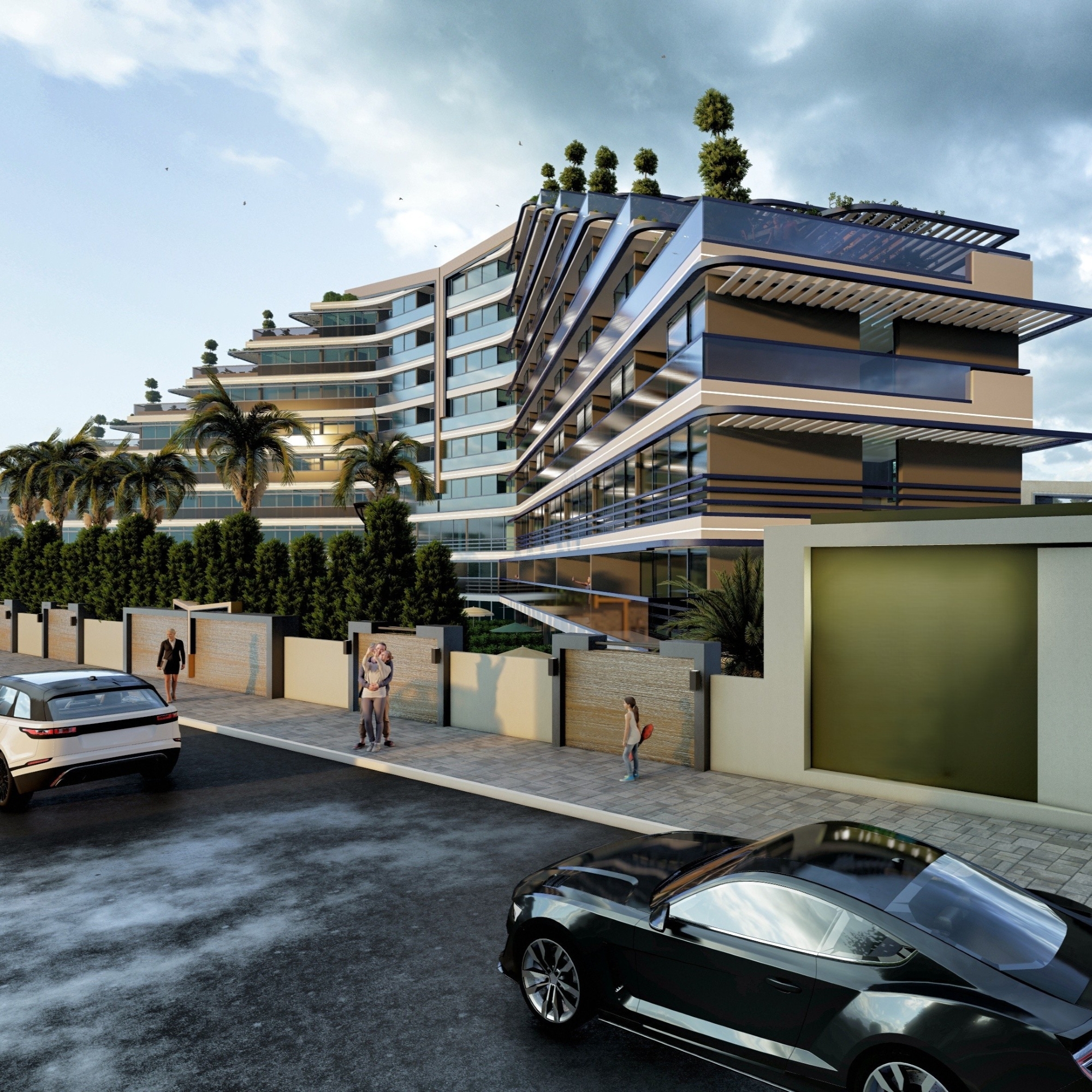 Luxury 4+1 Garden Floor with Mountain View in ALTINTAŞ