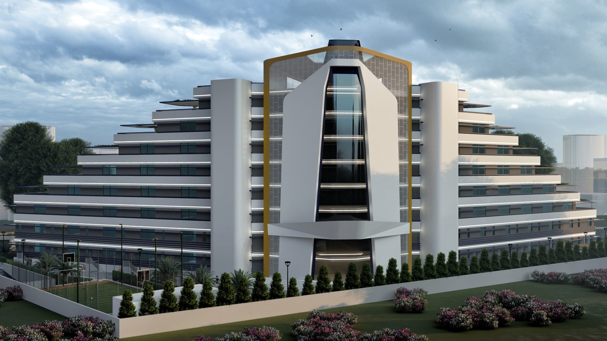 Luxury 4+1 Garden Floor with Mountain View in ALTINTAŞ