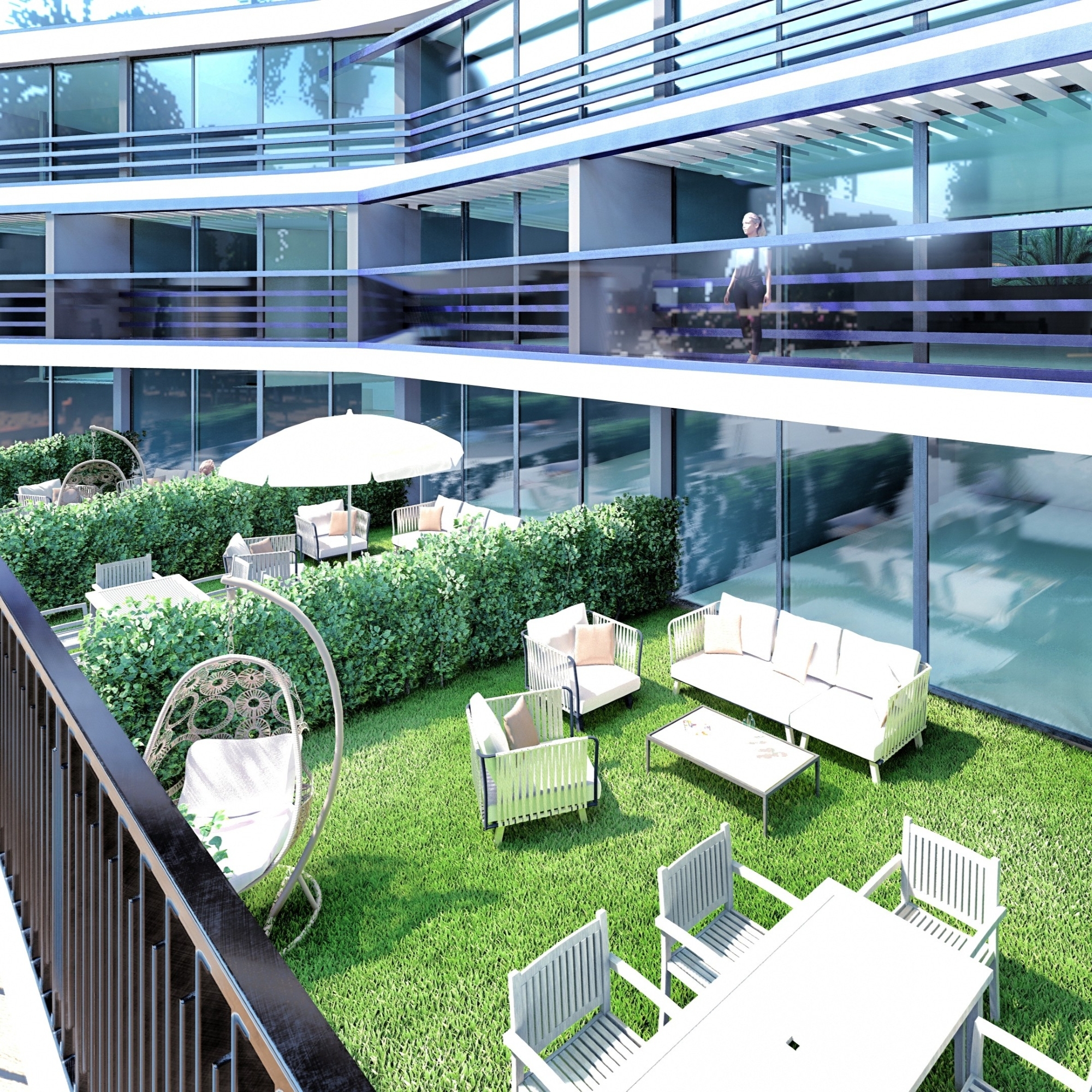 Luxury 4+1 Garden Floor with Mountain View in ALTINTAŞ