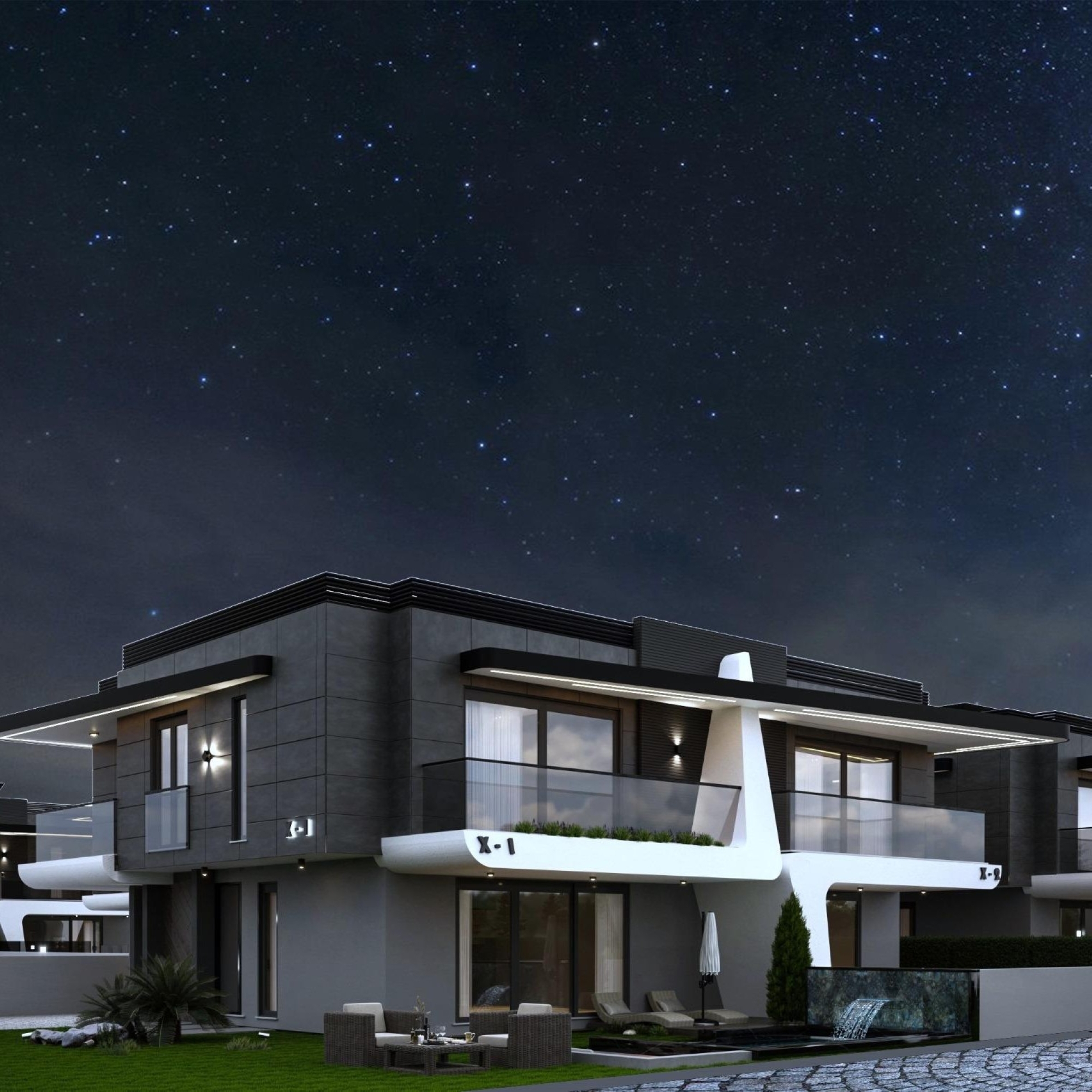 Luxury 3+1 Villa with Mountain View in Antalya - ALTINTAŞ