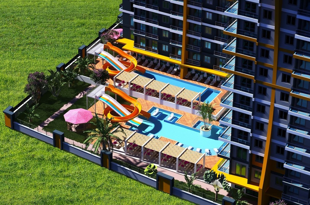 Luxurious 2+1 Apartment with Mountain View, Alanya - Mahmutlar
