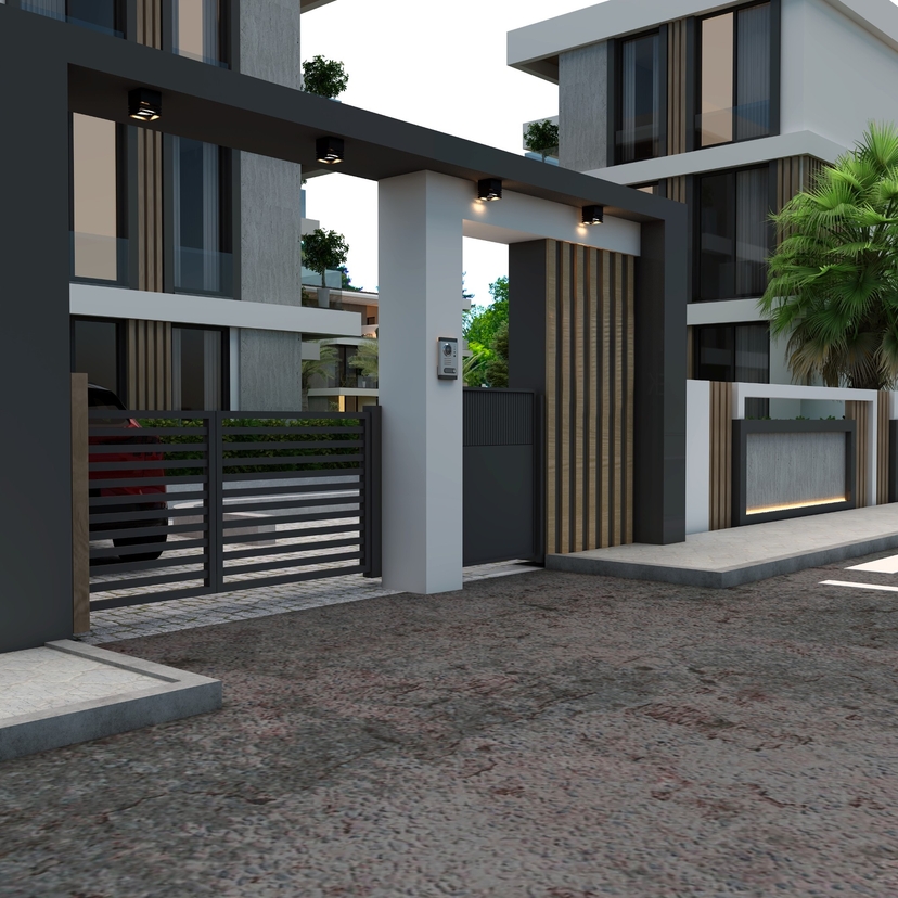 Bergblick 1+1 Apartment im Zentrum von Belek